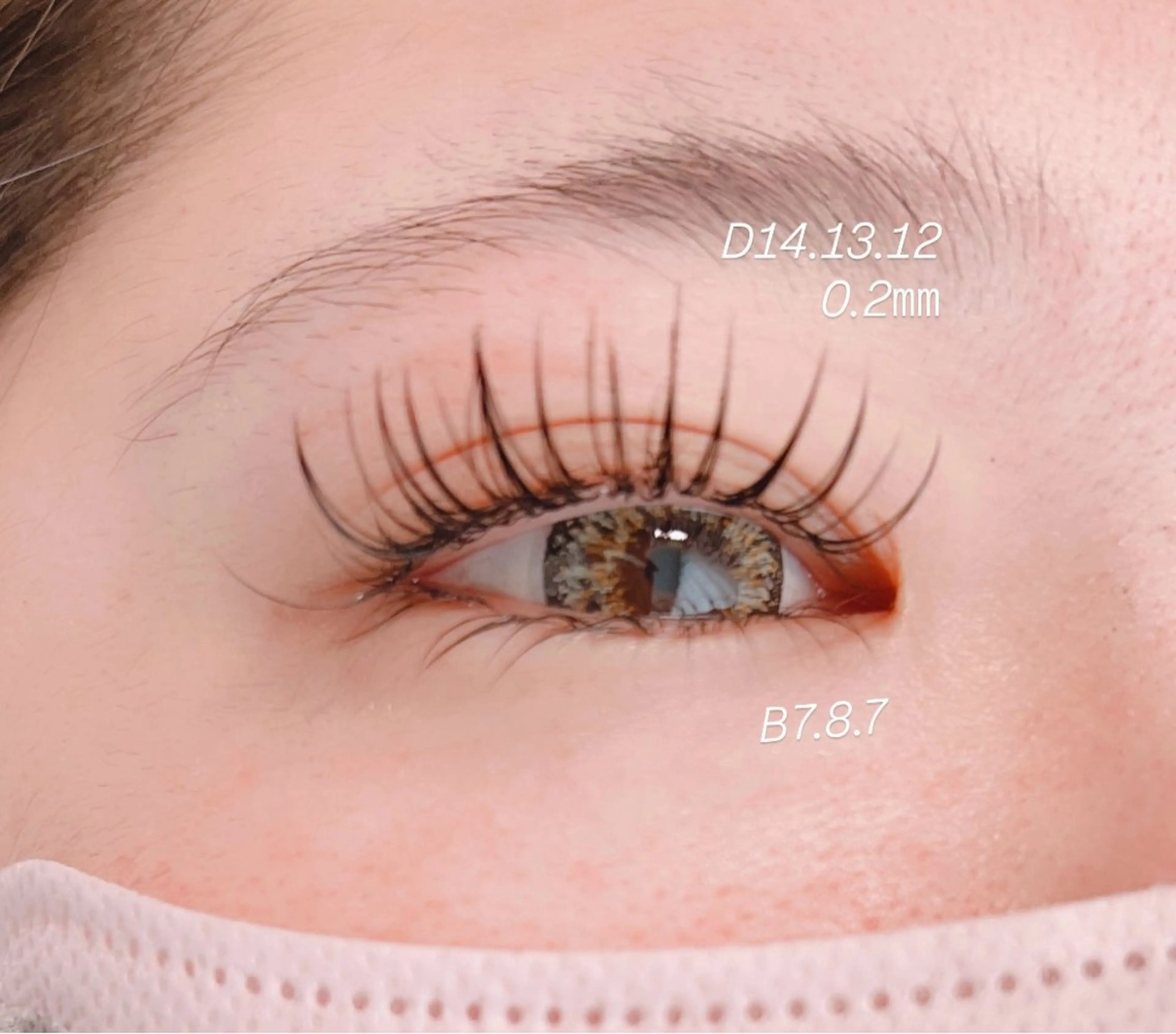 マツエク・マツパ Dカール eyelash BeMakeのマツエク・マツパデザイン