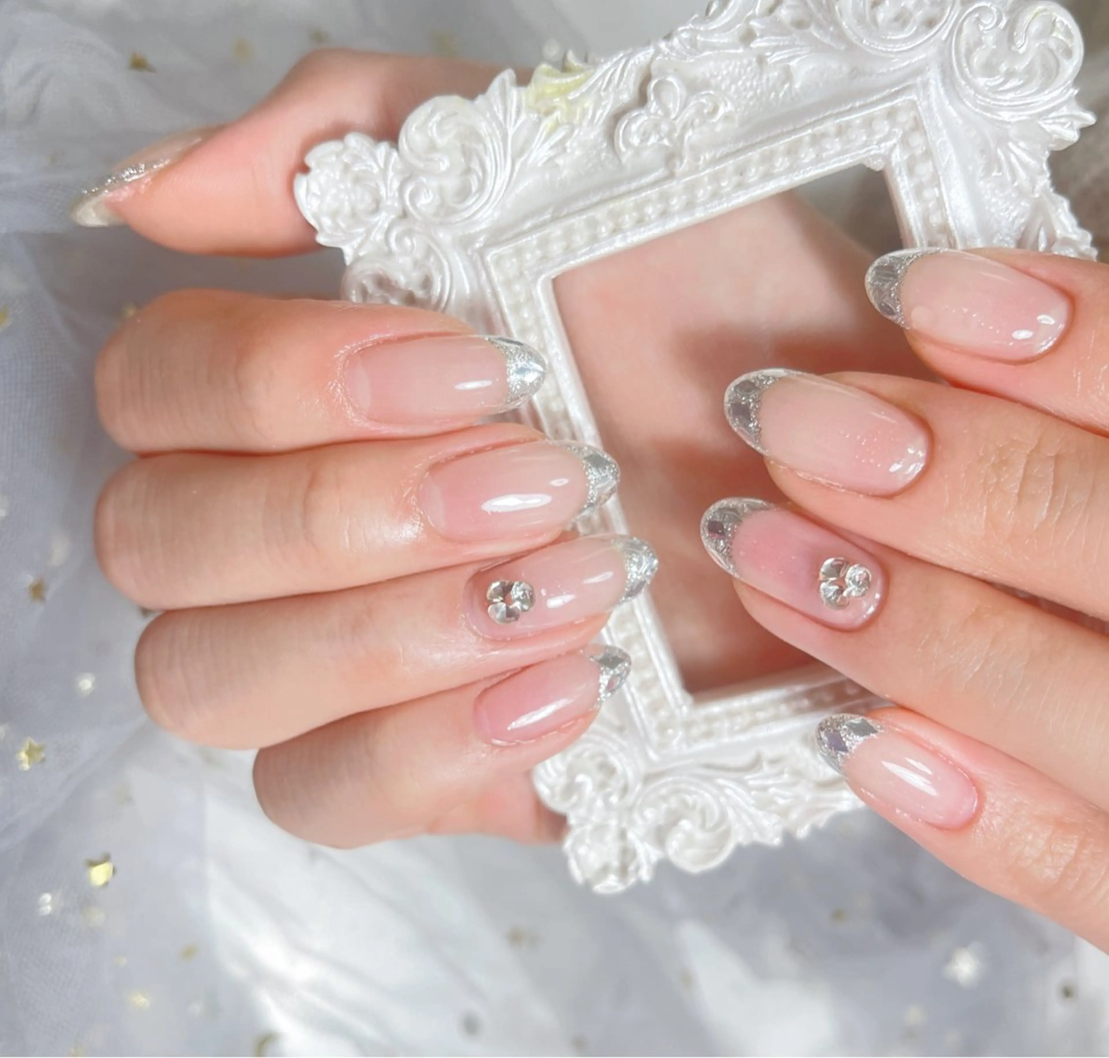 ネイル ハンドネイル 🎀ネイルサロン エクラYUI🎀のネイルデザイン