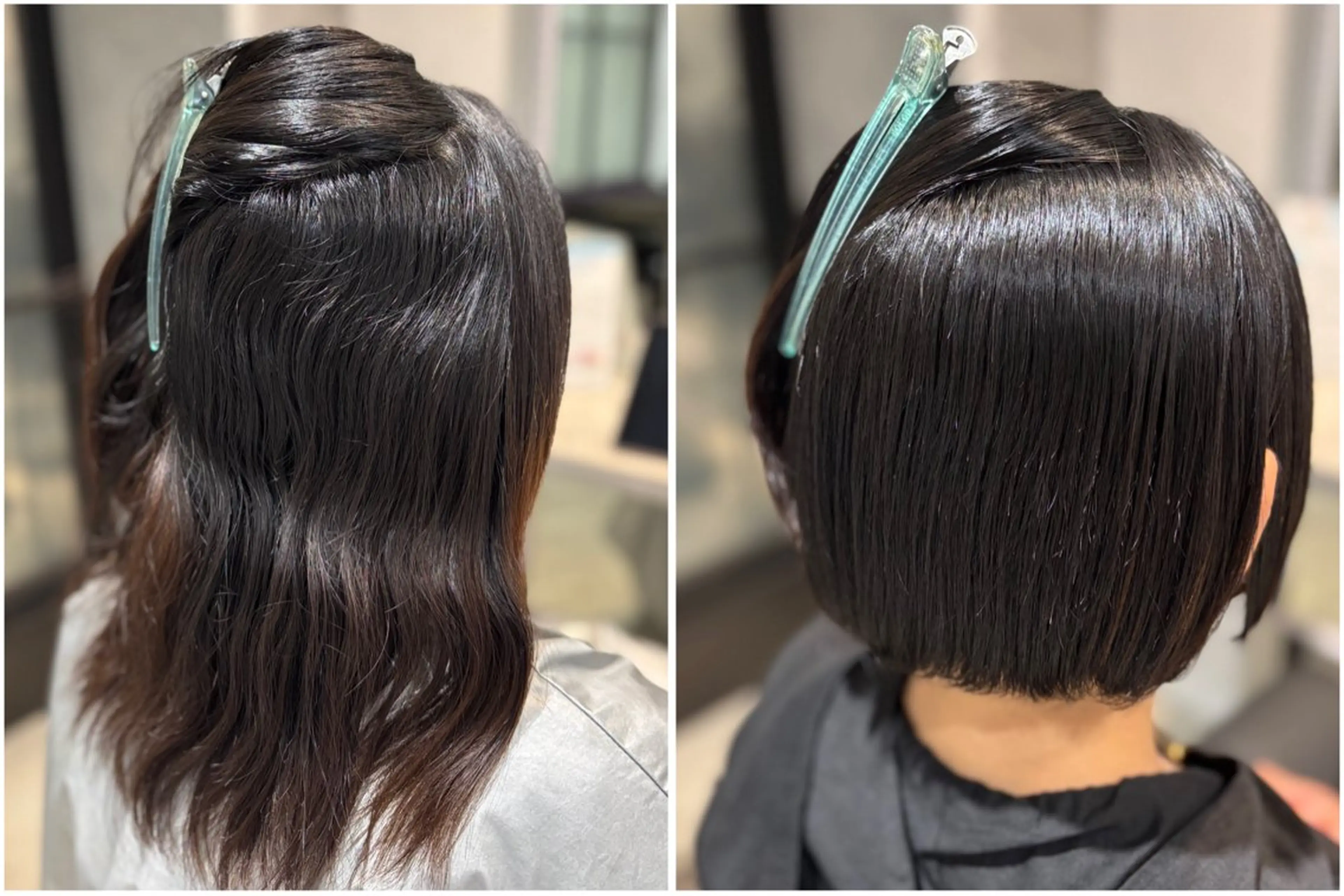 パーマ 縮毛矯正 酸性ストレート ストレートパーマ カット 縮毛矯正 トリートメント 艶髪酸性ストレート /髪質改善/寺田警二のヘアスタイル