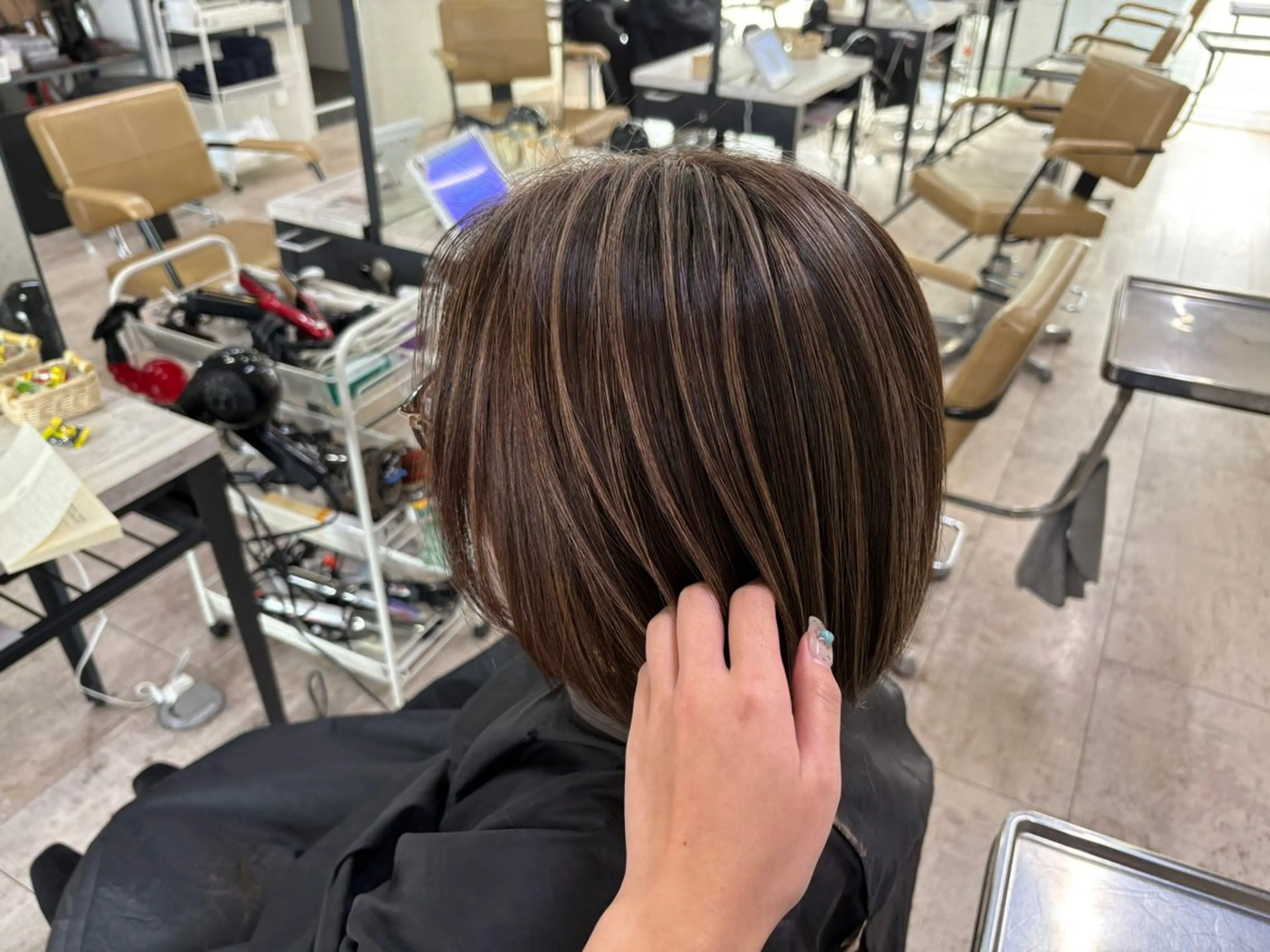 ミディアム ヘアカラー トリートメント 🐱加賀 瑛里奈🦊のヘアスタイル