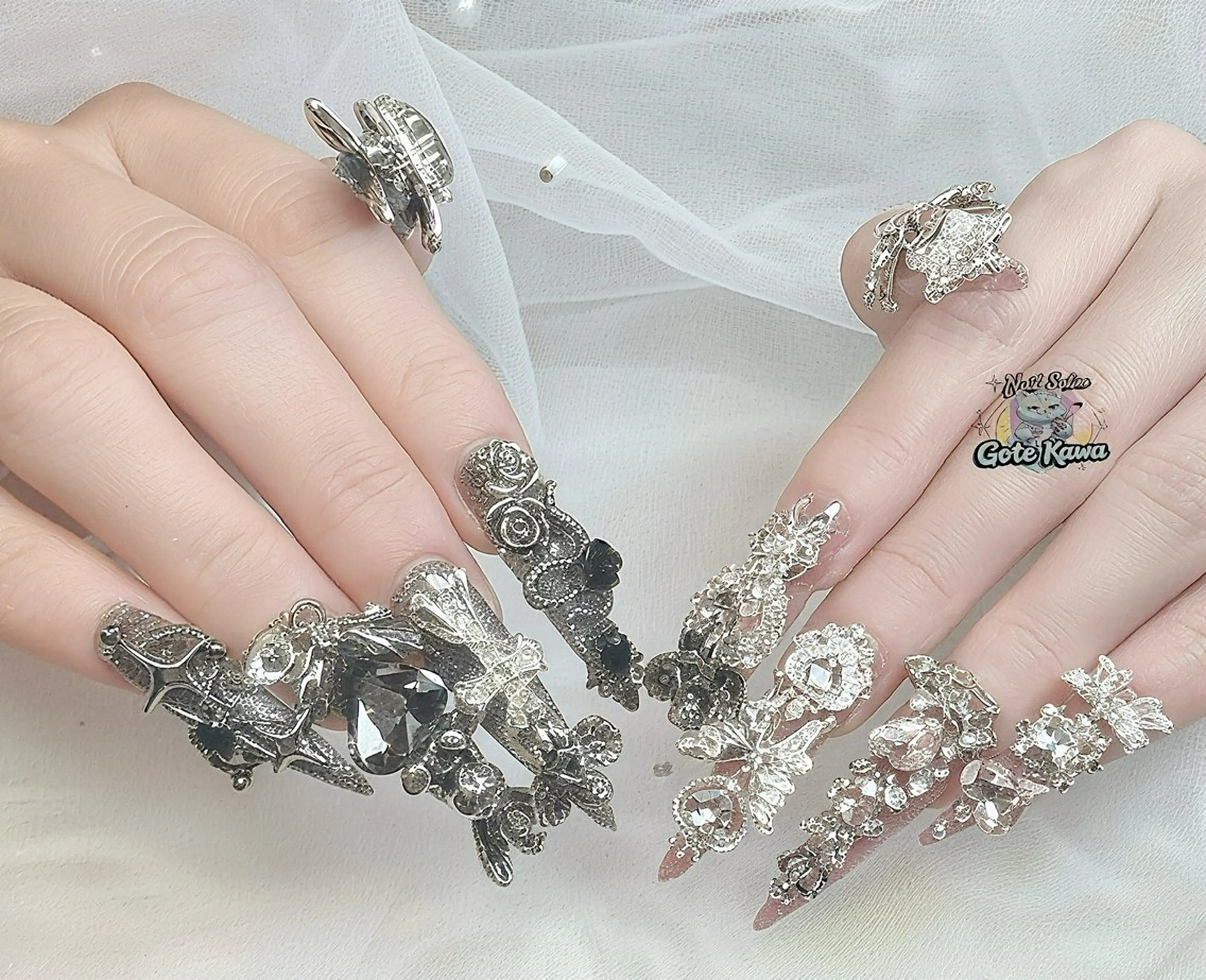 ネイル 持ち込み ハンドネイル ハンドケア GOTE KAWA Nail Salon(ゴテかわ)所属・Gote Kawa nail salonのネイルデザイン