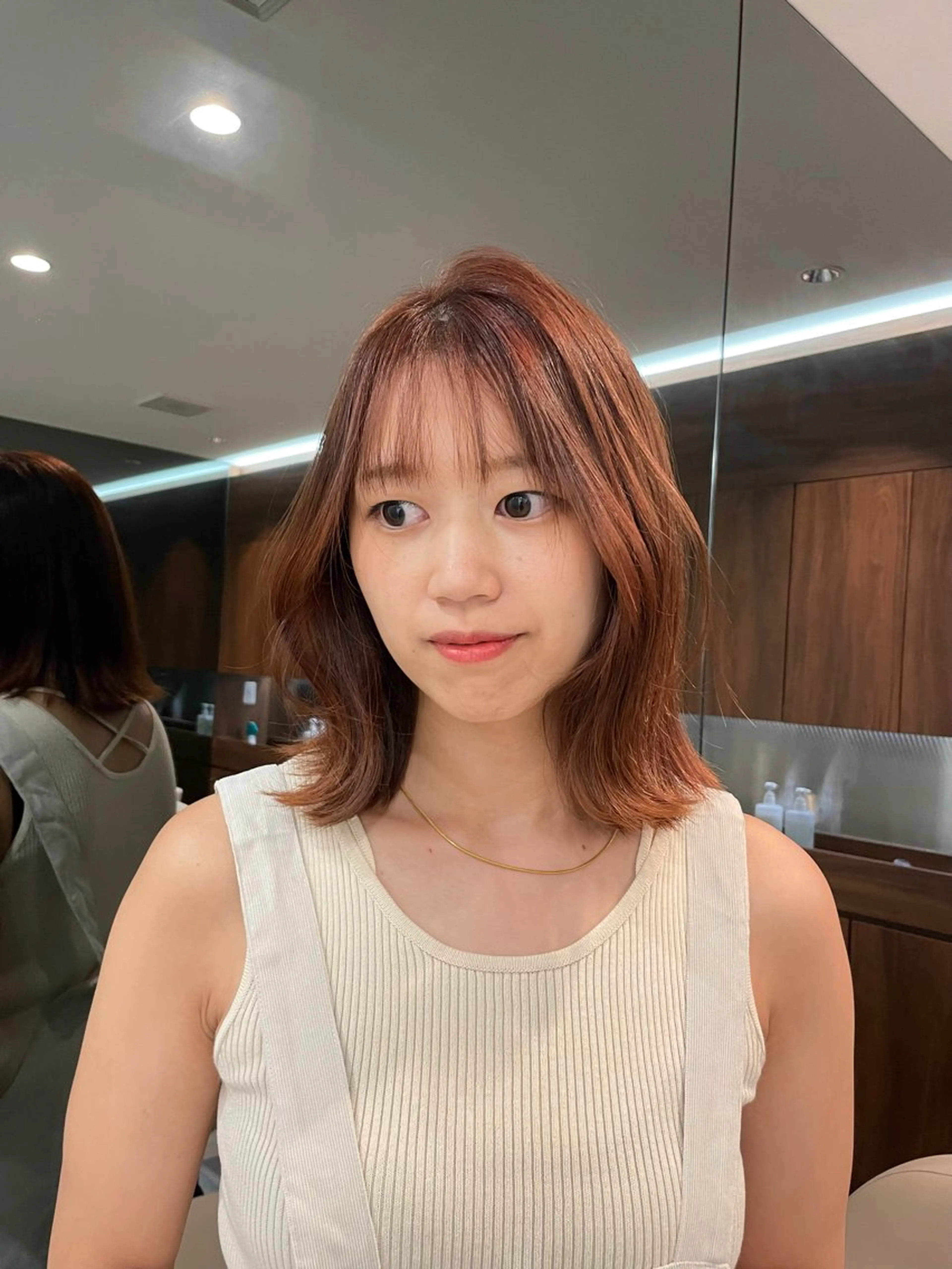 ミディアム ONZE所属・ONZE miyuのヘアスタイル