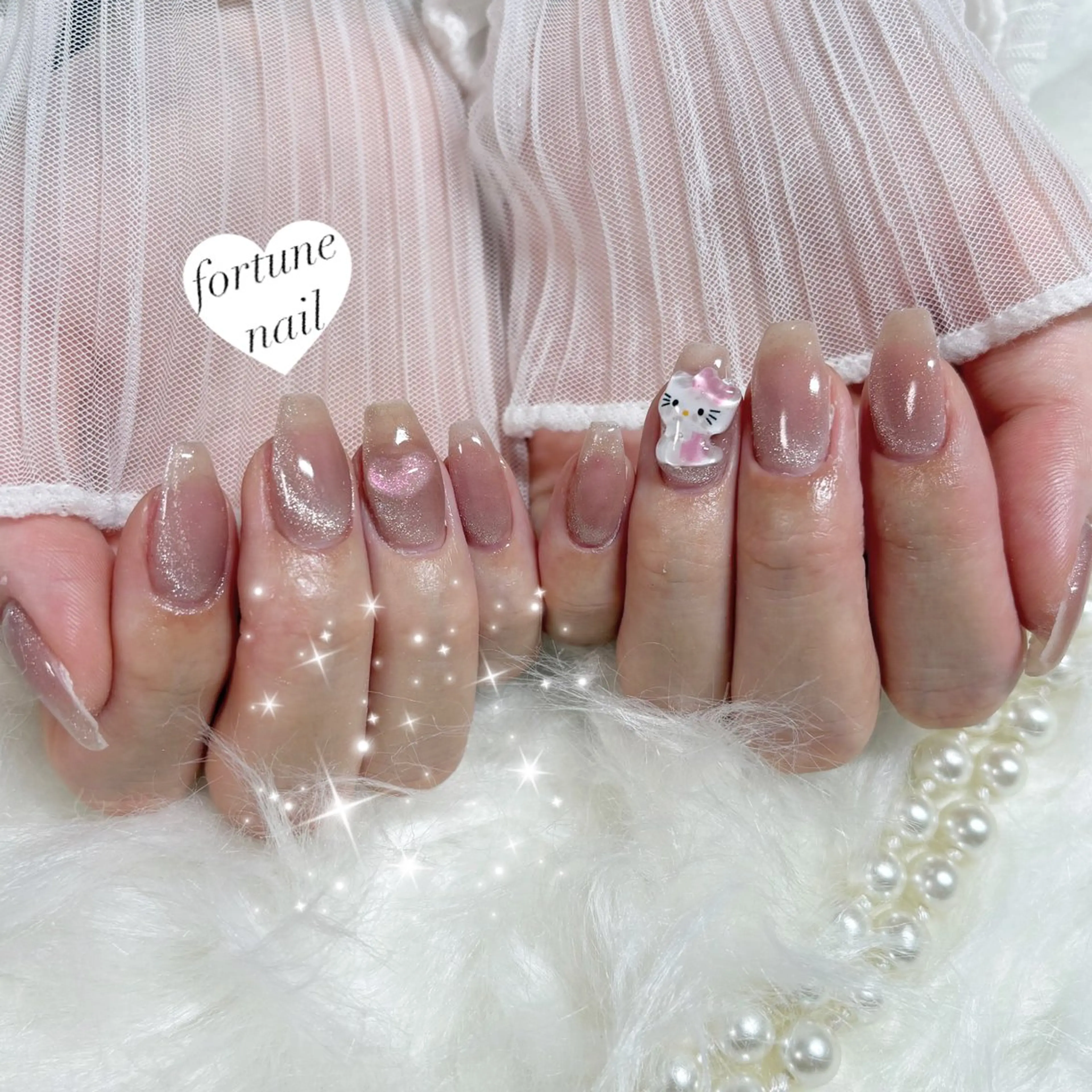 ネイル マグネットネイル 💎saori 💎のネイルデザイン