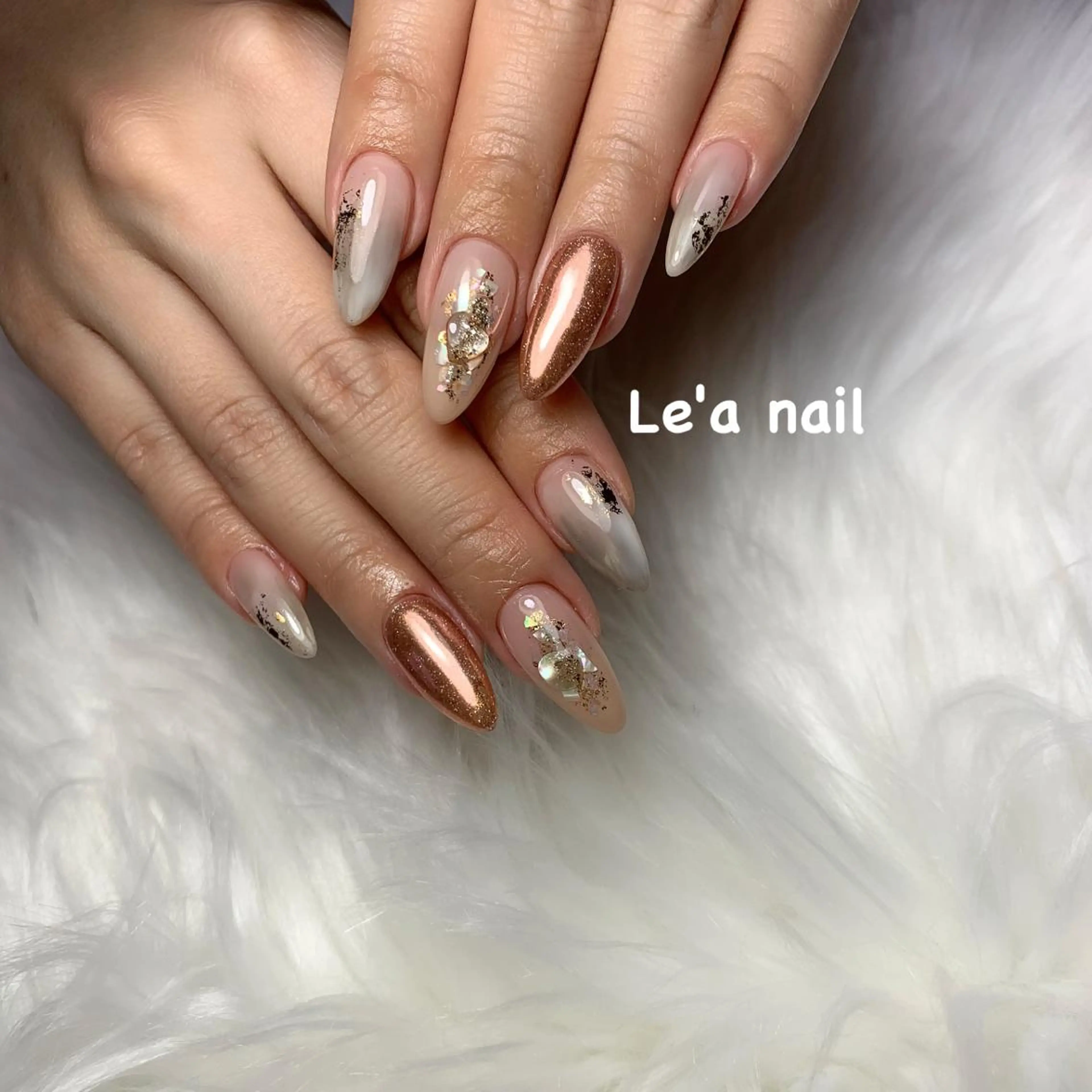 ネイル 'mm所属・'mm  (ミリ) ＭＡＮＡＭＩのネイルデザイン