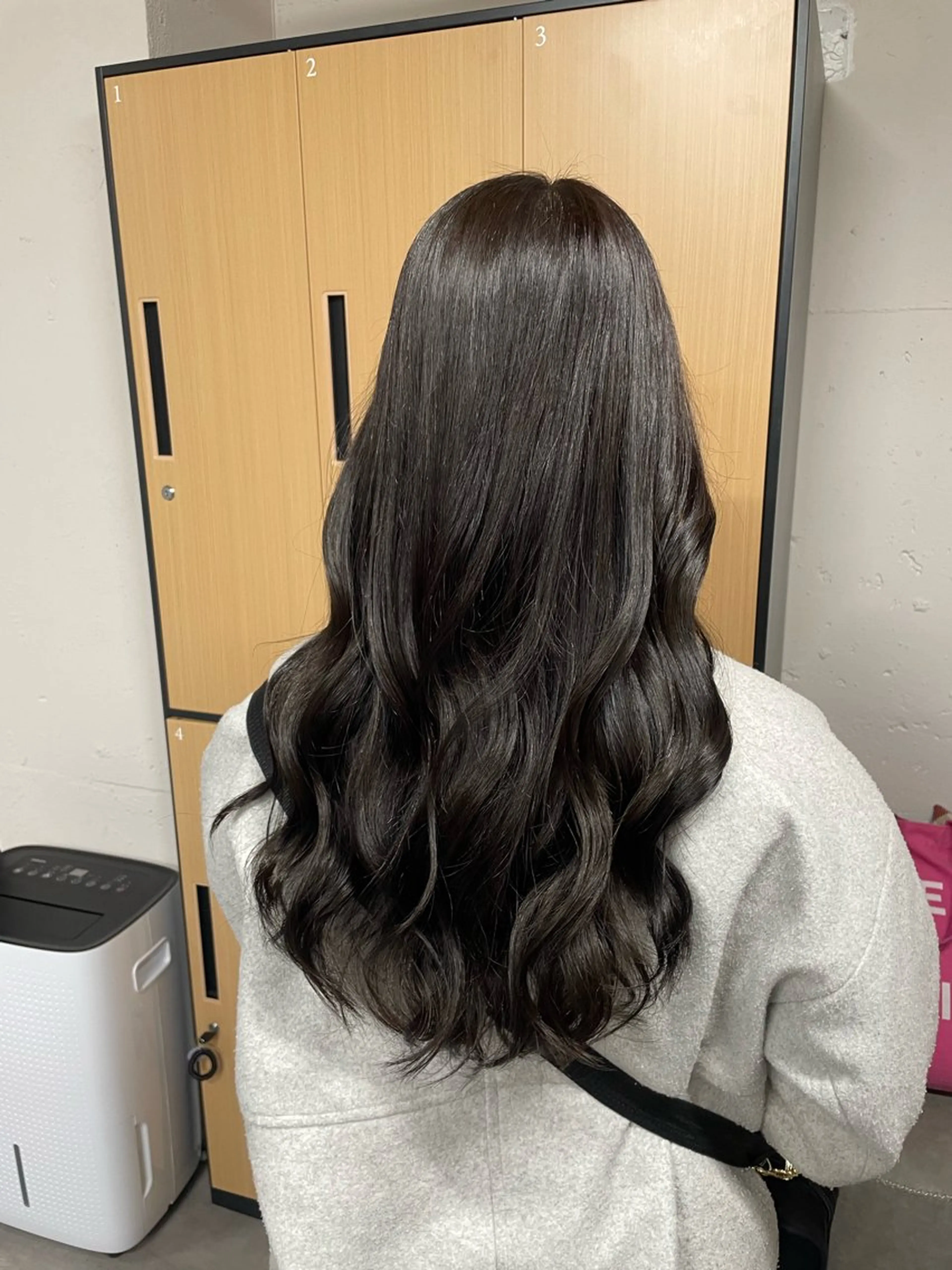 ロング ヘアカラー トリートメント tokute 中野真咲🐺のヘアスタイル