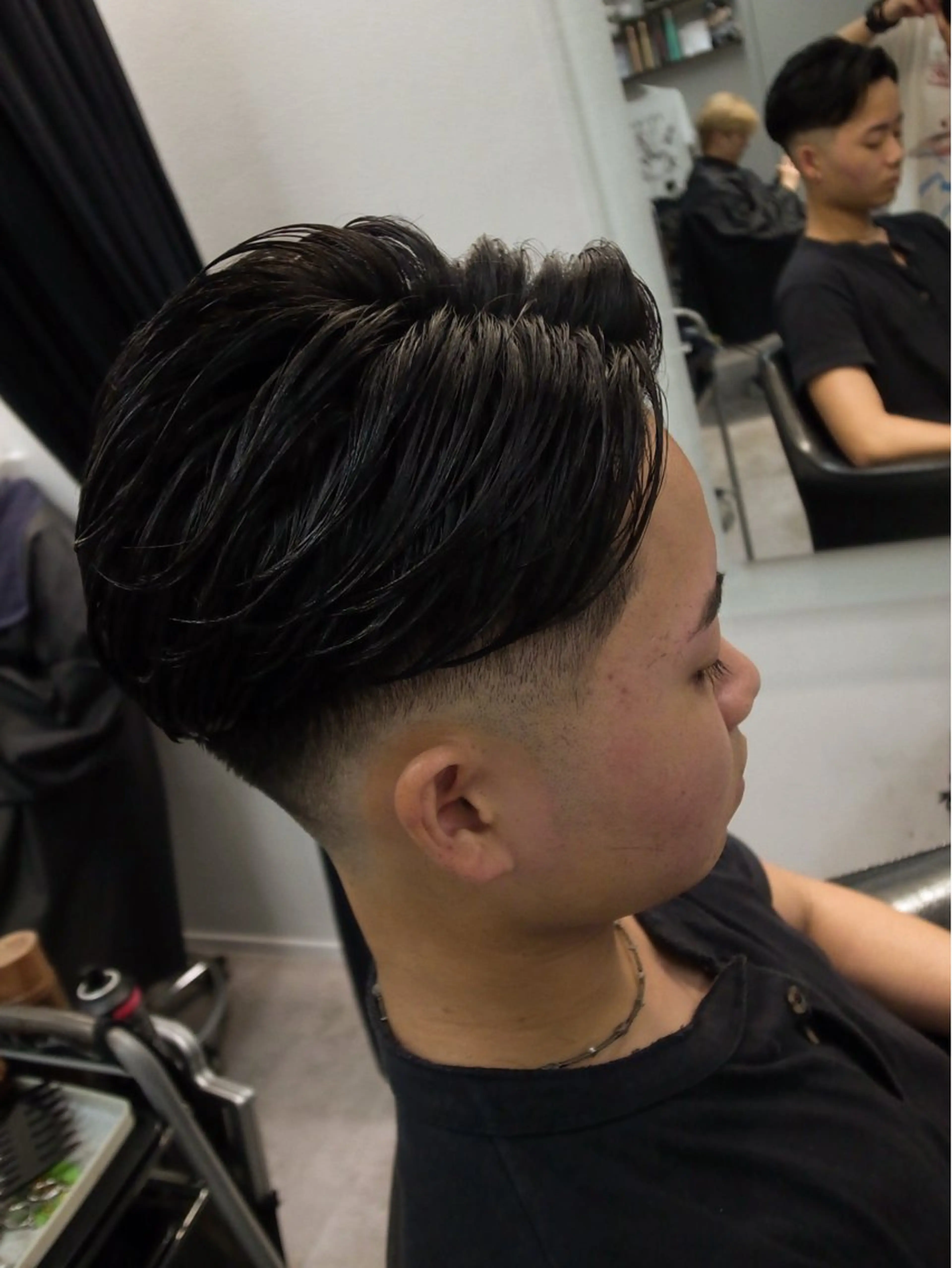 ショート パーマ メンズ カット INTRO SHIBUYA by Fi-Ne所属・💈メンズフェード 特化DAIYA💈のヘアスタイル