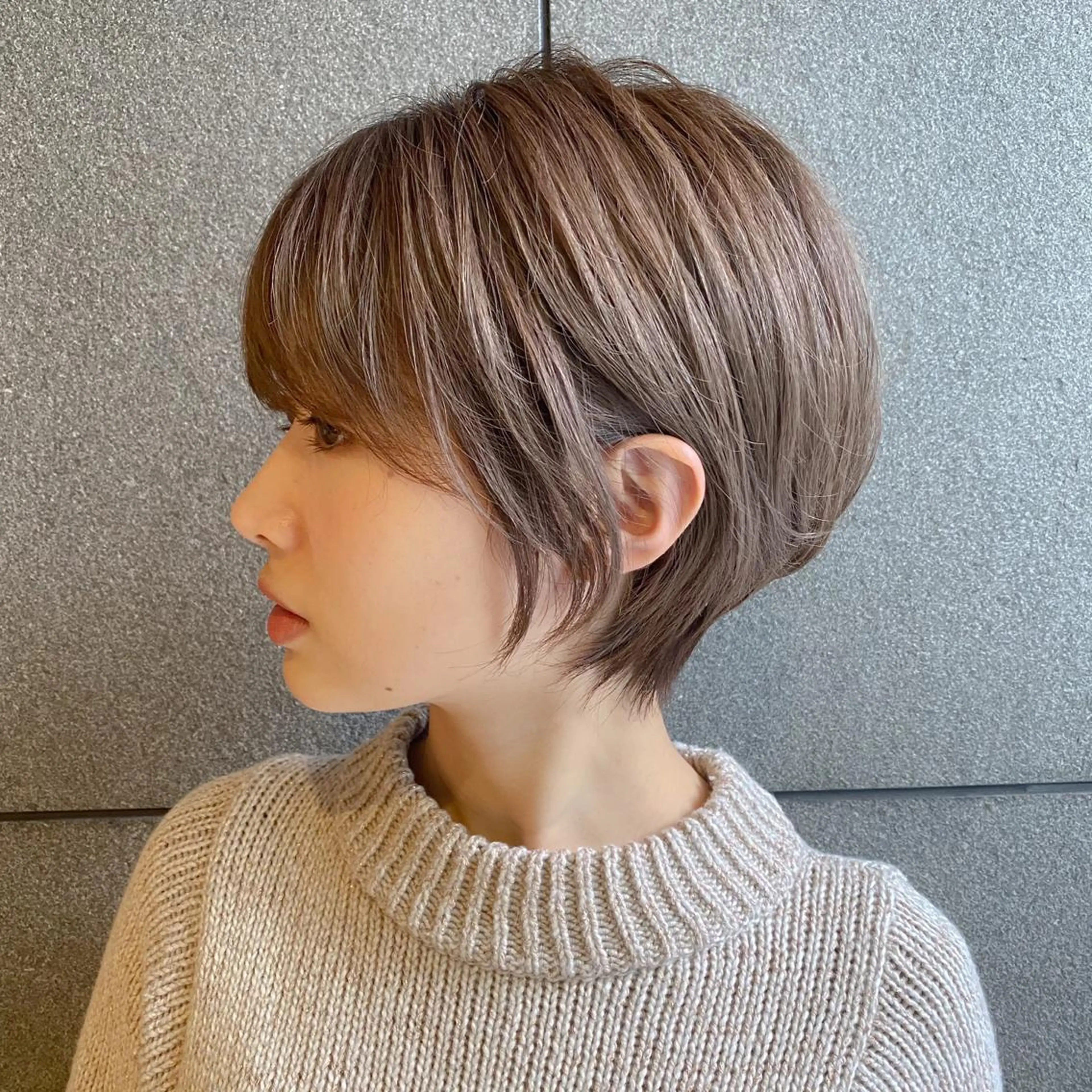 ショート カラー パーマ ヘアアレンジ メンズ キッズ ネイル マツエク・マツパ カット トリートメント modek's tokyo所属・ショートボブデザイン ☺︎shunのヘアスタイル
