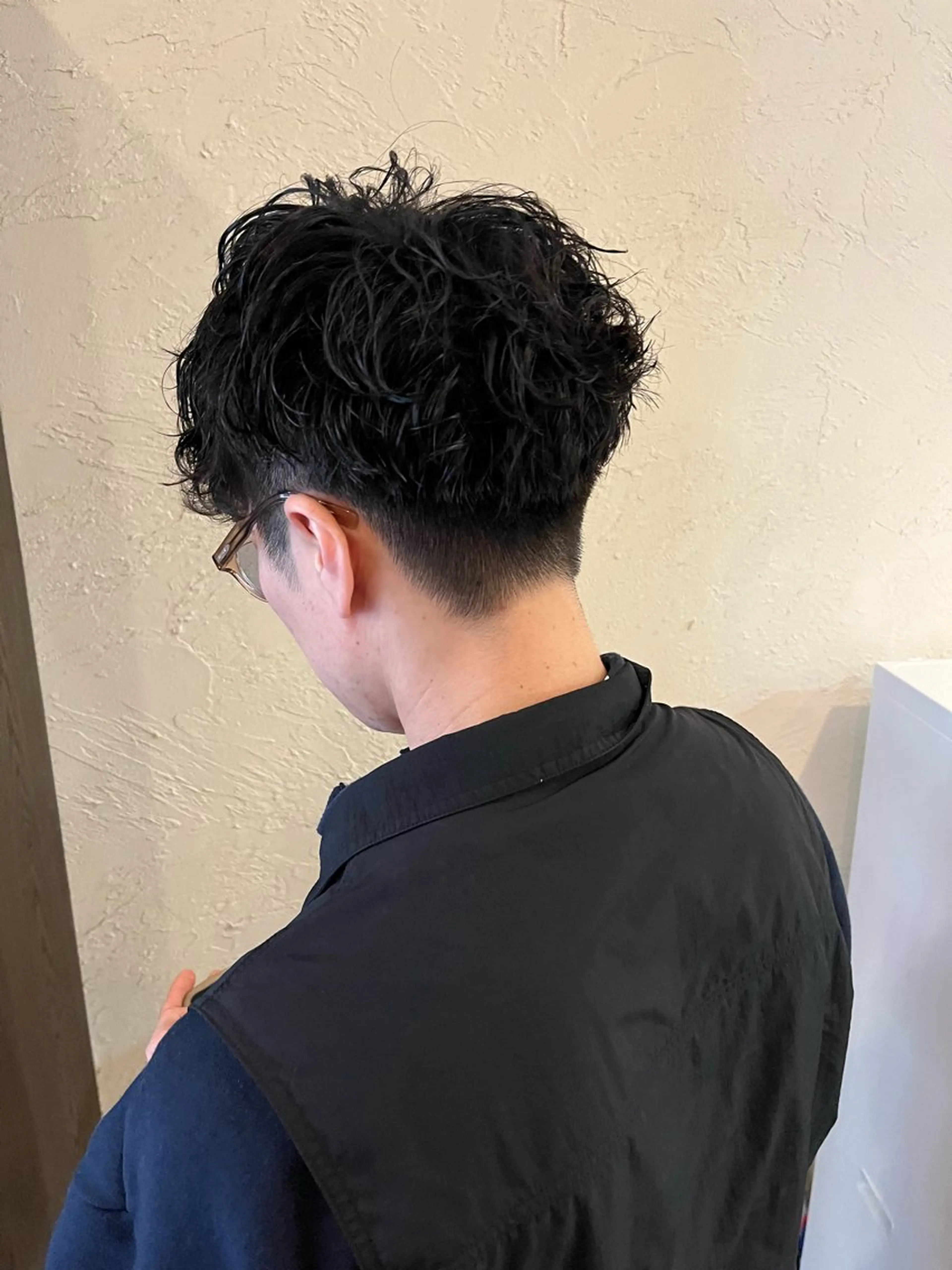 パーマ メンズ メンズパーマ ツイストスパイラルパーマ スパイラルパーマ そね こまちのヘアスタイル
