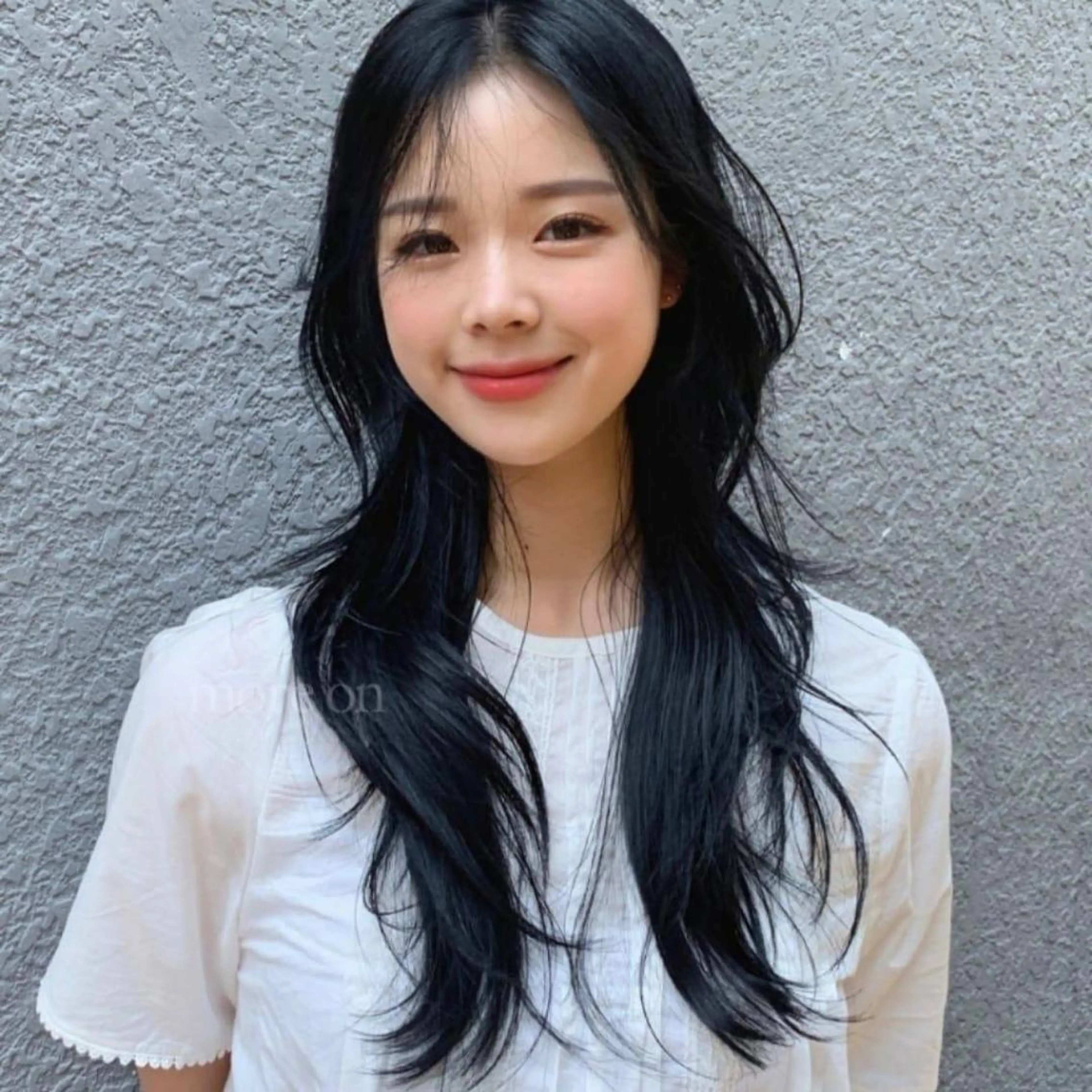 ロング 韓国特化🇰🇷 エクステのヘアスタイル