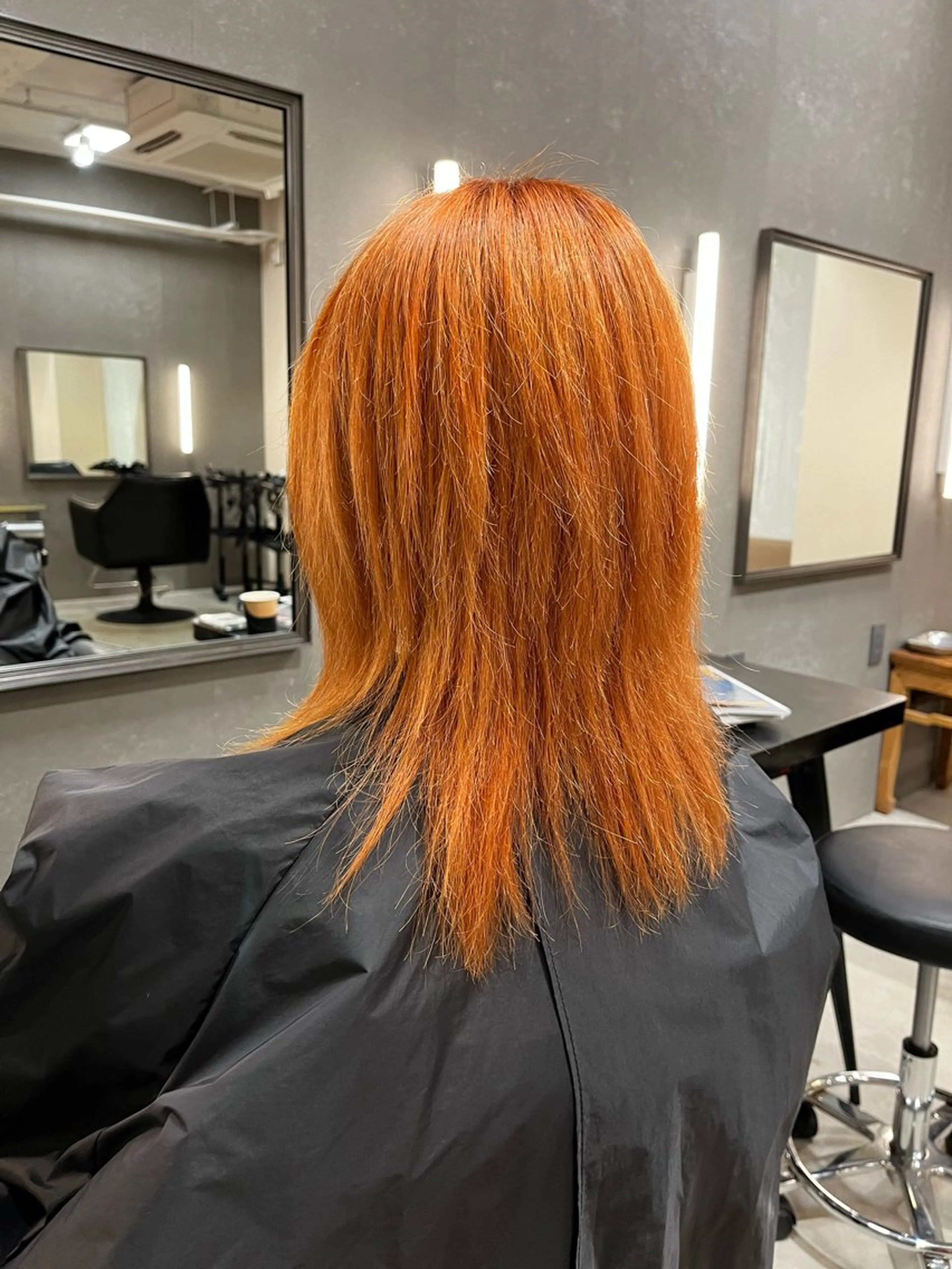 ミディアム ducca所属・ナガト カオリのヘアスタイル