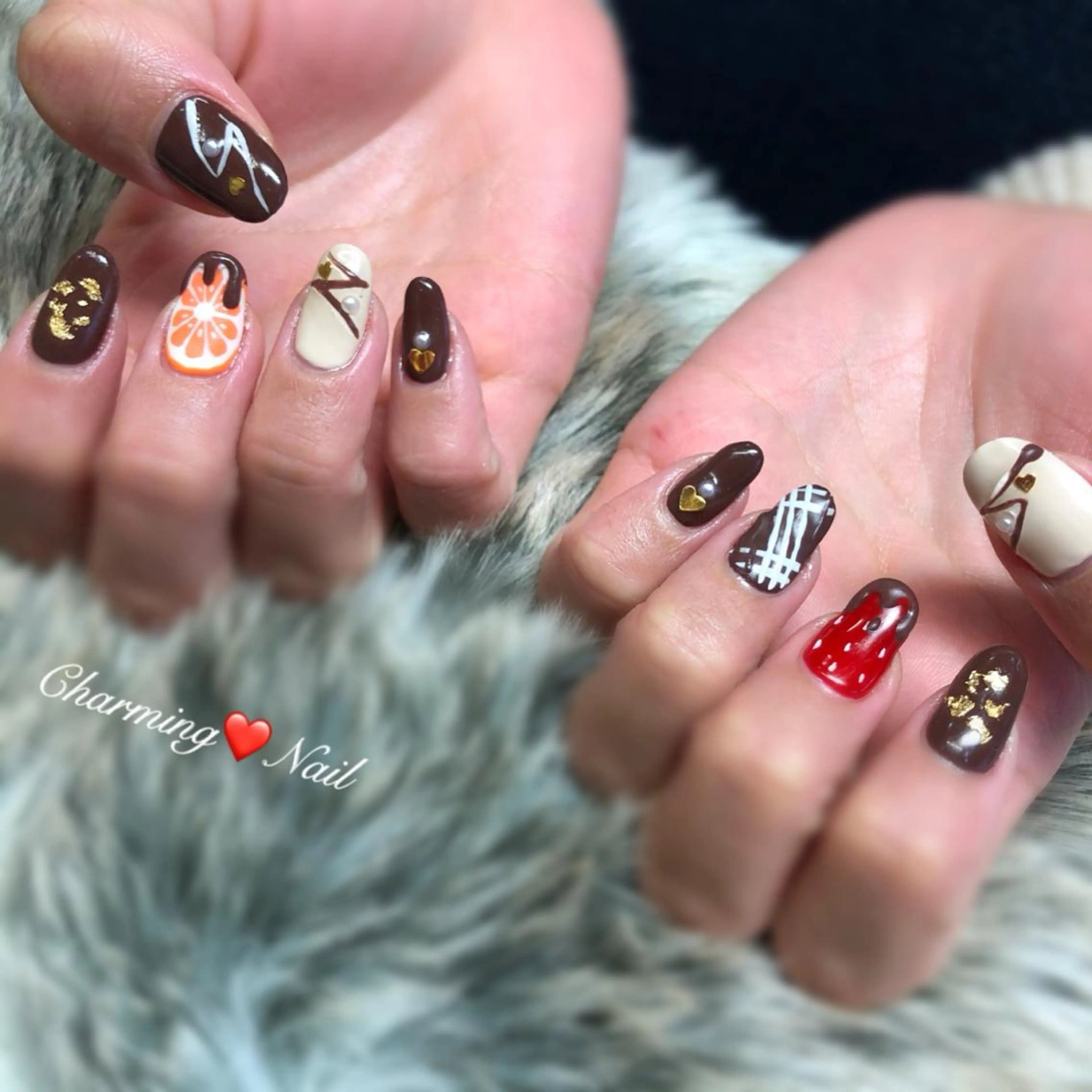 ネイル アートネイル ジェルネイル バレンタイン Charming❤️Nail所属・Nailist Amiのその他イメージ
