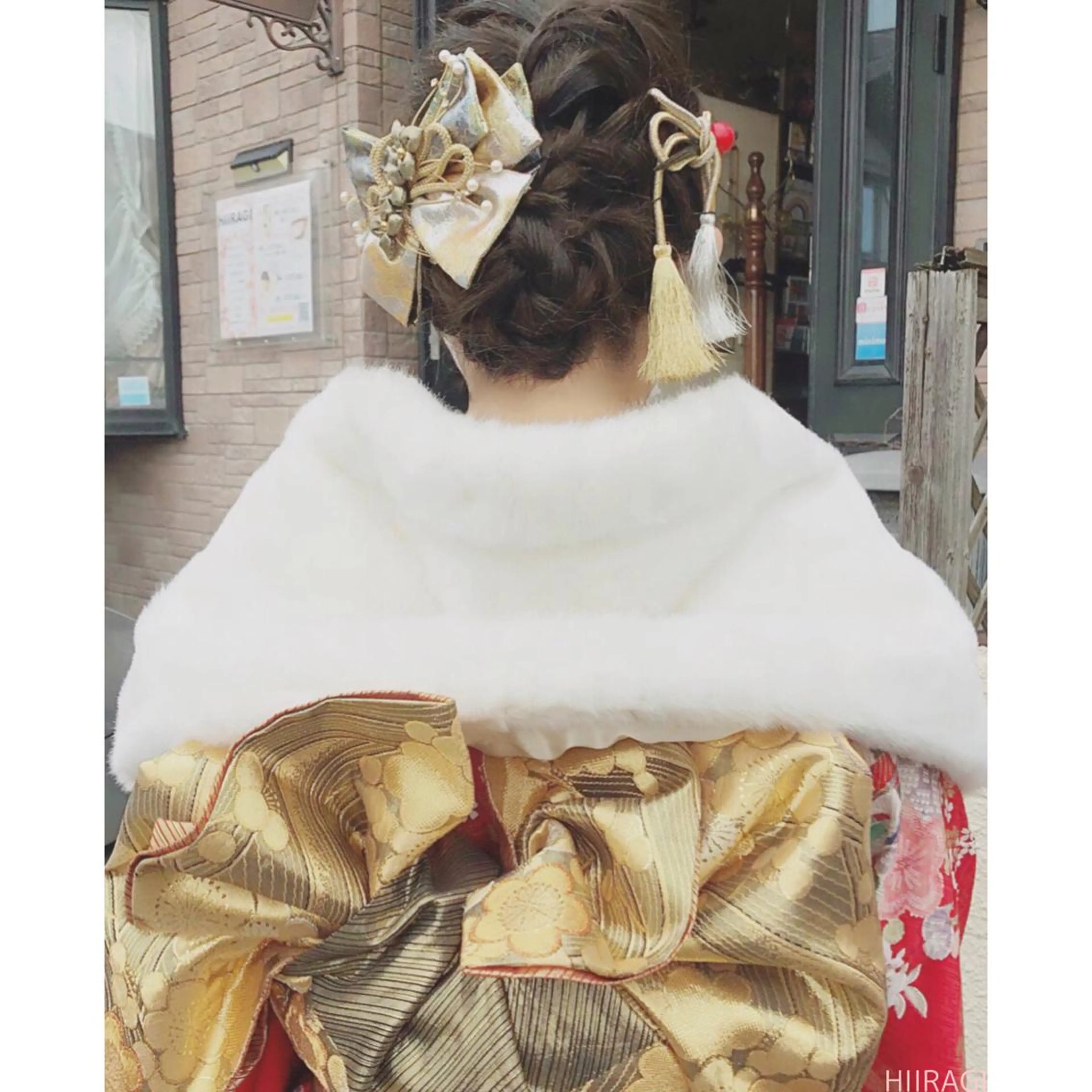ヘアアレンジ 髪飾り 着付け 美容室 HIIRAGIのマツエク・マツパデザイン