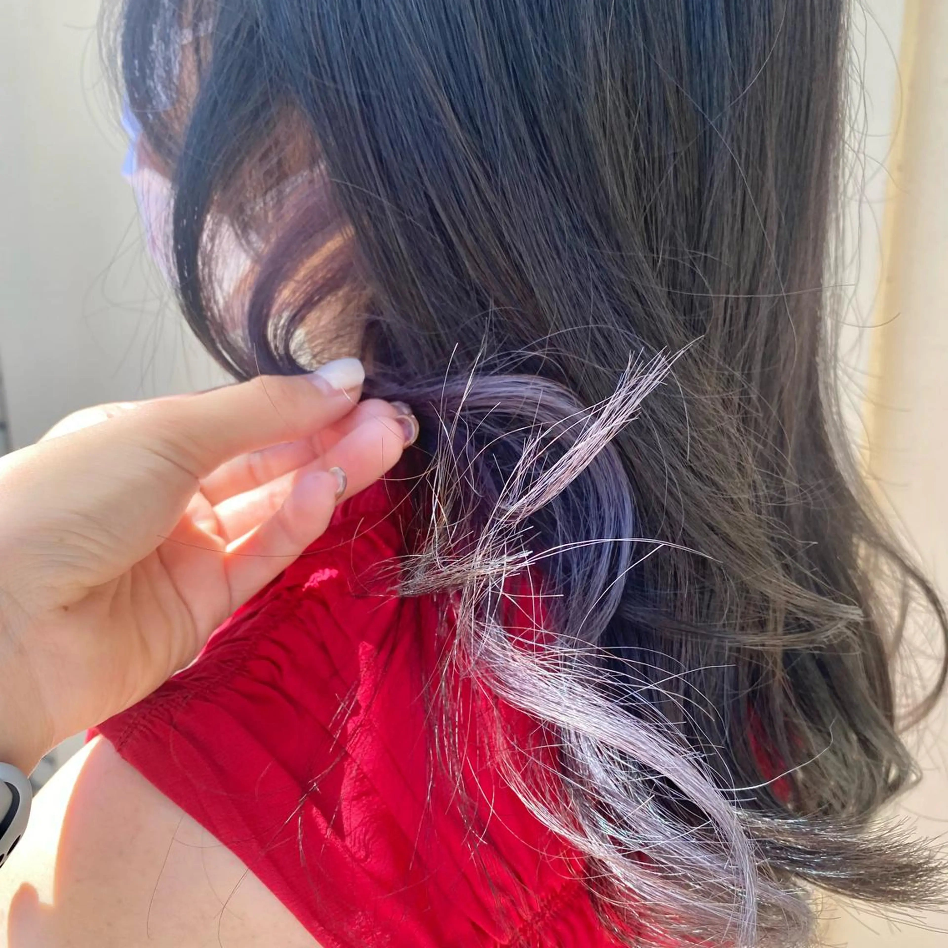 セミロング ヘアカラー トリートメント Arisa MODE K'sのヘアスタイル