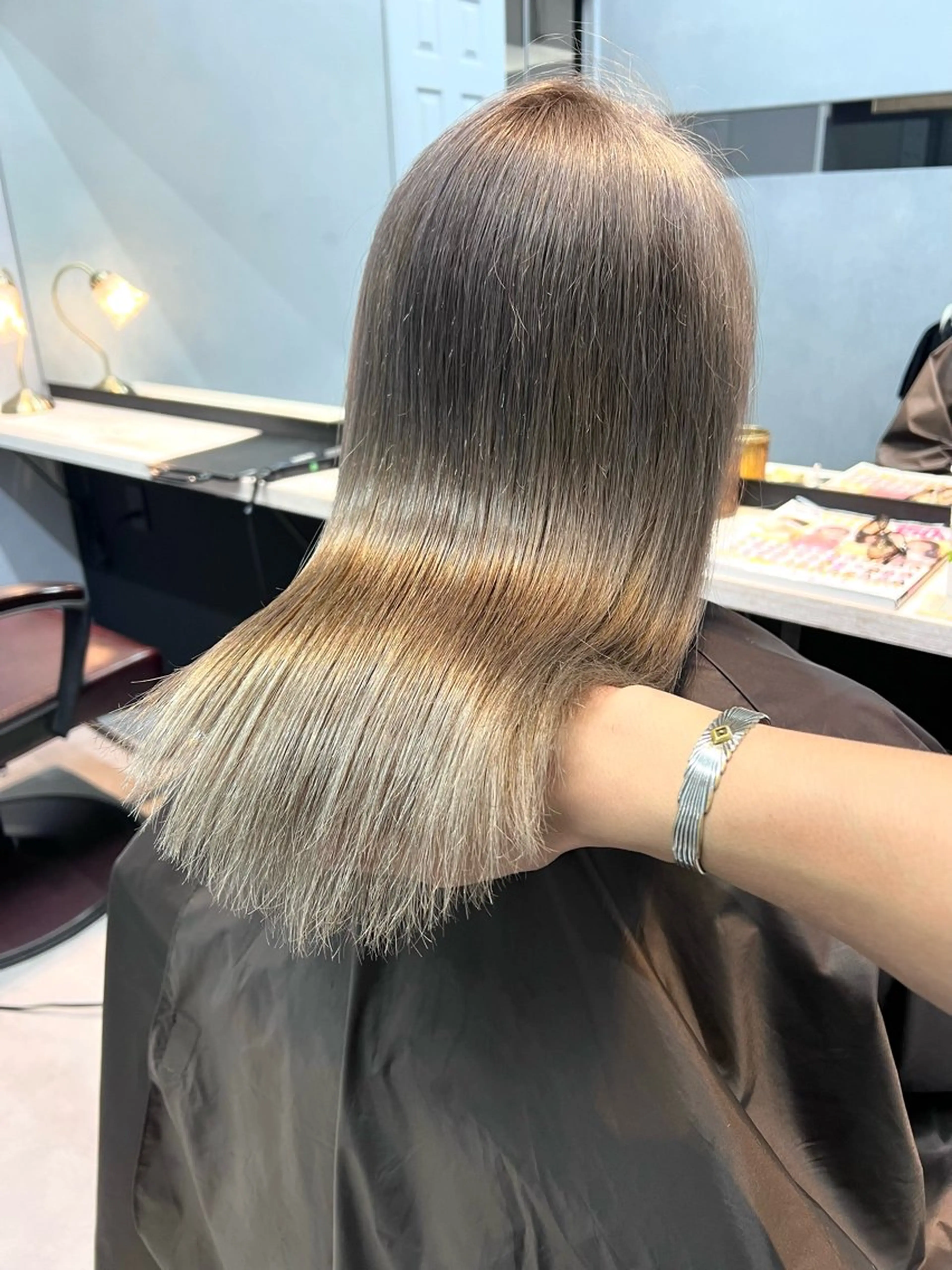 ミディアム カラー カット ヘアカラー ✨透明感カラー✨ ✂️kouki✂️のヘアスタイル
