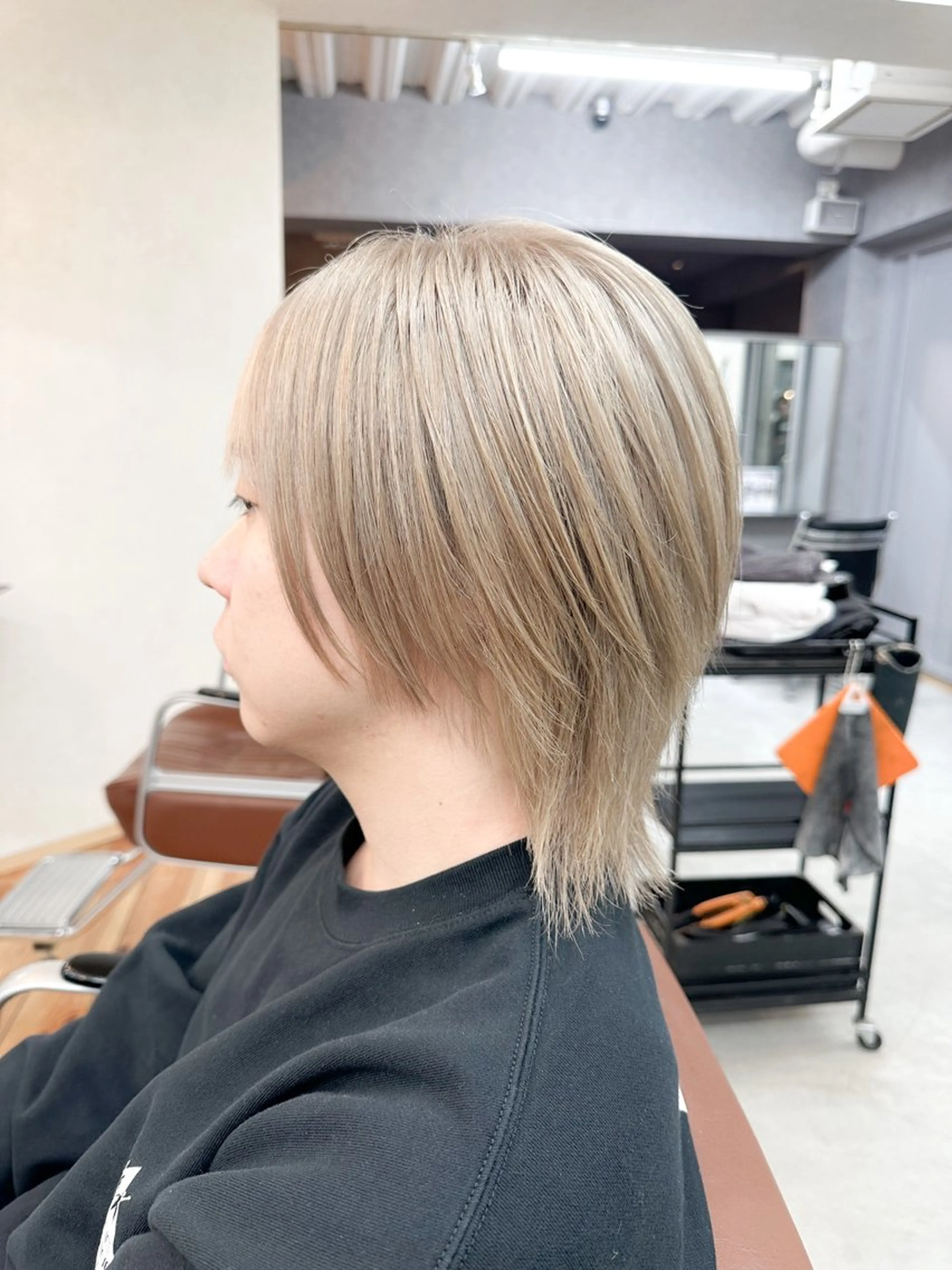 ショート カラー 井向 幹滉のヘアスタイル