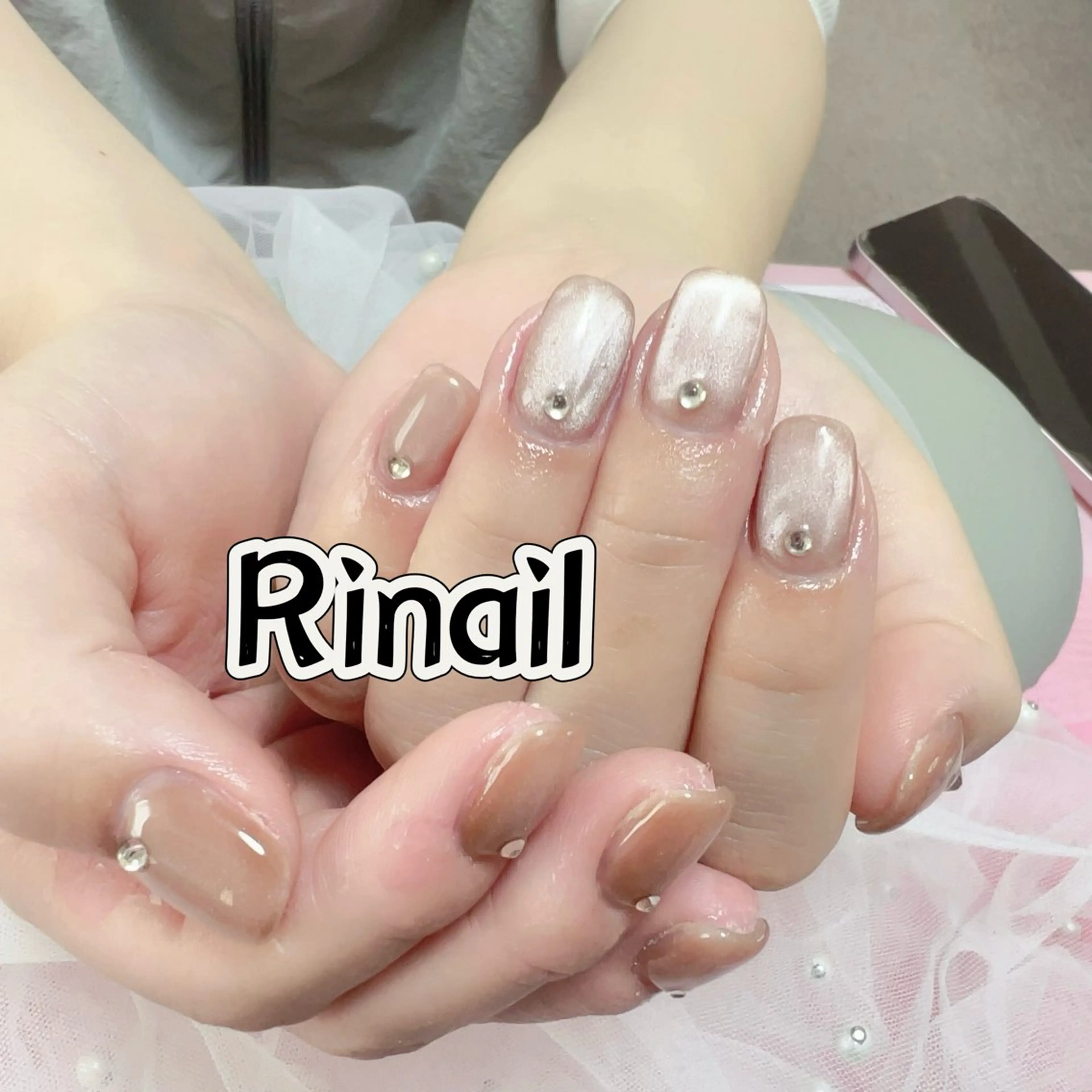 ネイル アートネイル チークネイル 長さ出し フラッシュネイル フットネイル ハンドネイル フットネイル ハンドケア YK Rinのネイルデザイン