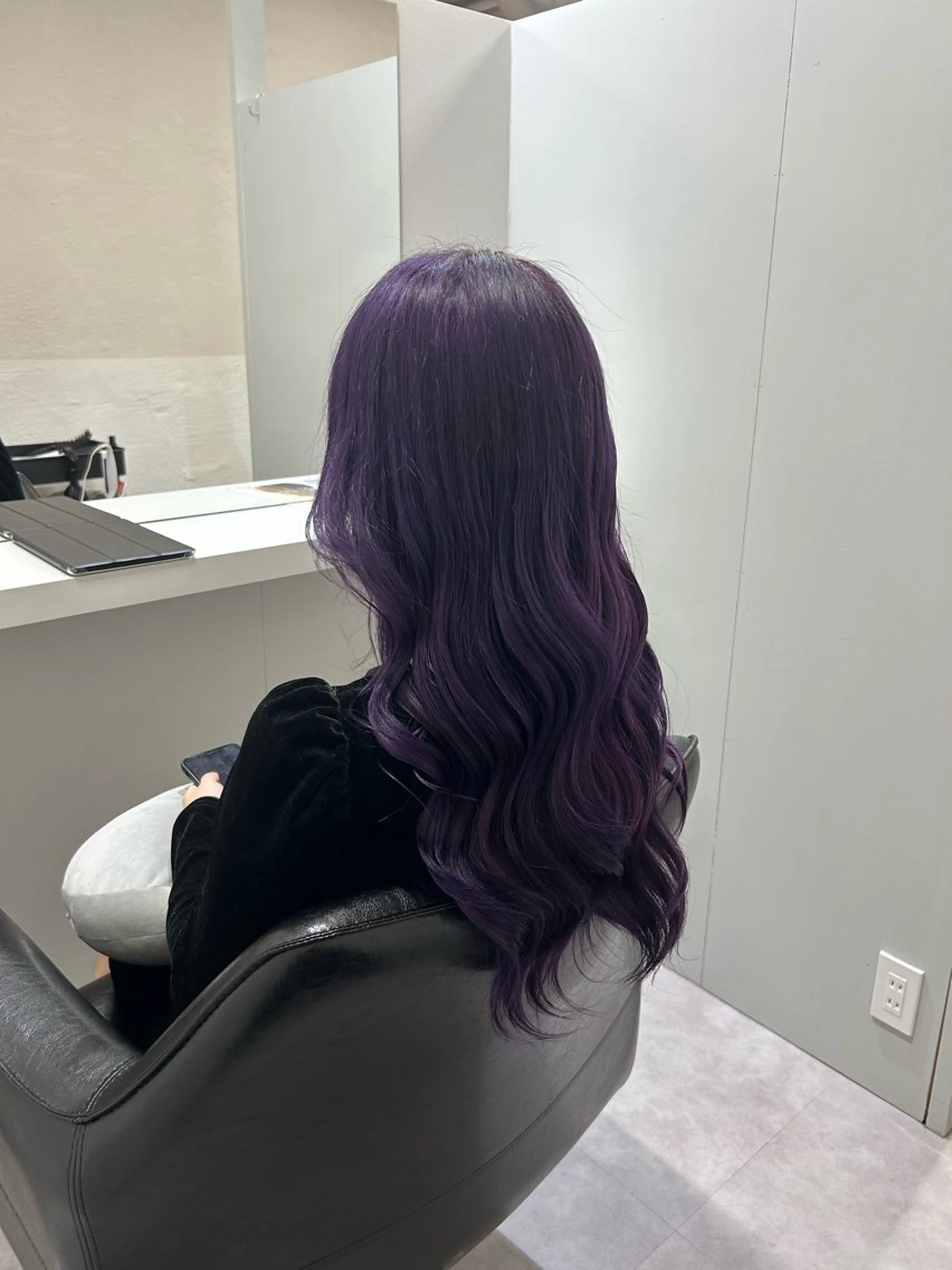 ロング カラー ヘアアレンジ カット ヘアカラー がもう ゆいこのヘアスタイル