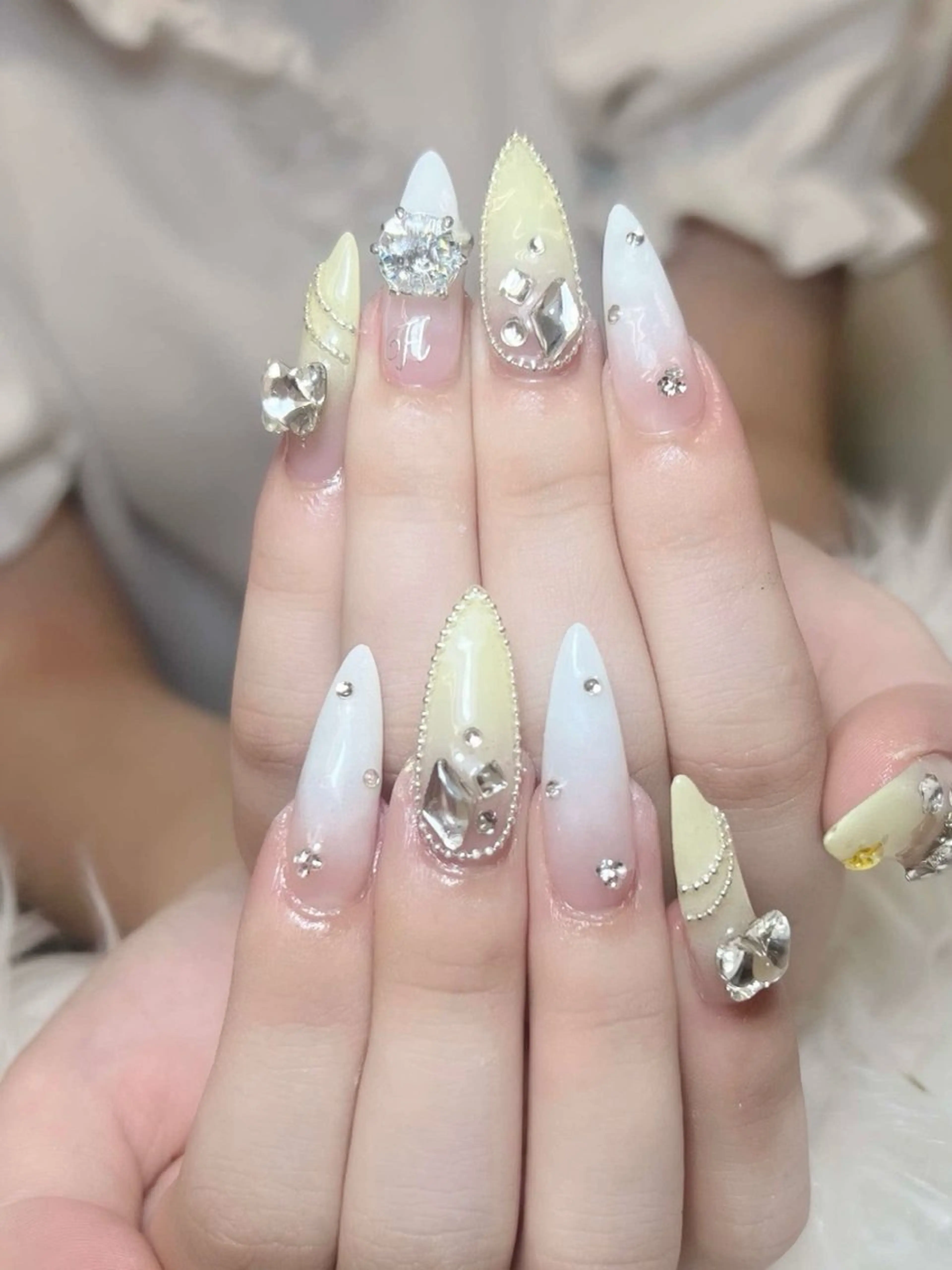ネイル ハンドネイル ANH NAIL ゴテゴテ専門店💎のネイルデザイン
