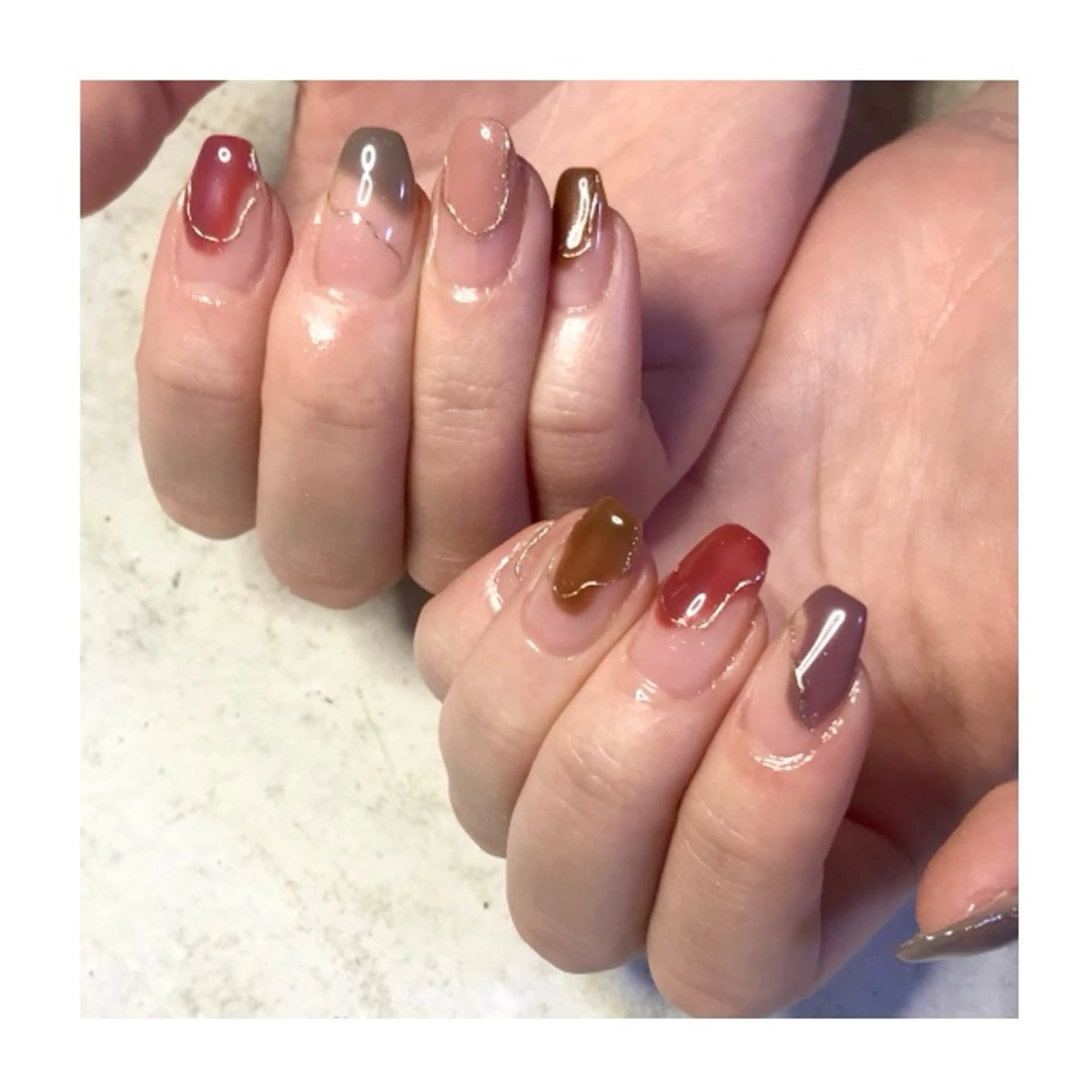 ネイル ハンドネイル nailist. SHIZUKA🫧のネイルデザイン