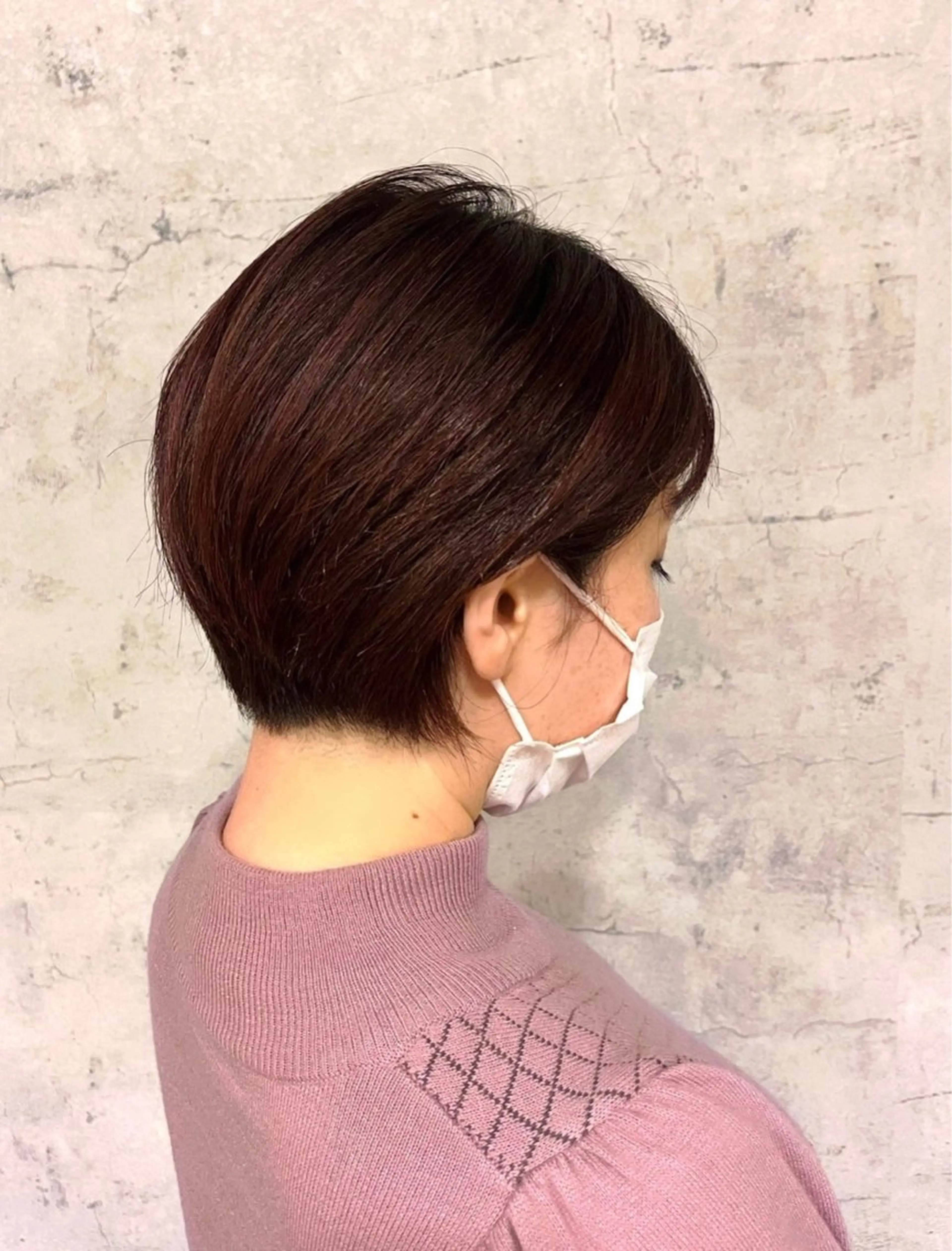 ショート ショートヘア カット 山田 守のヘアスタイル