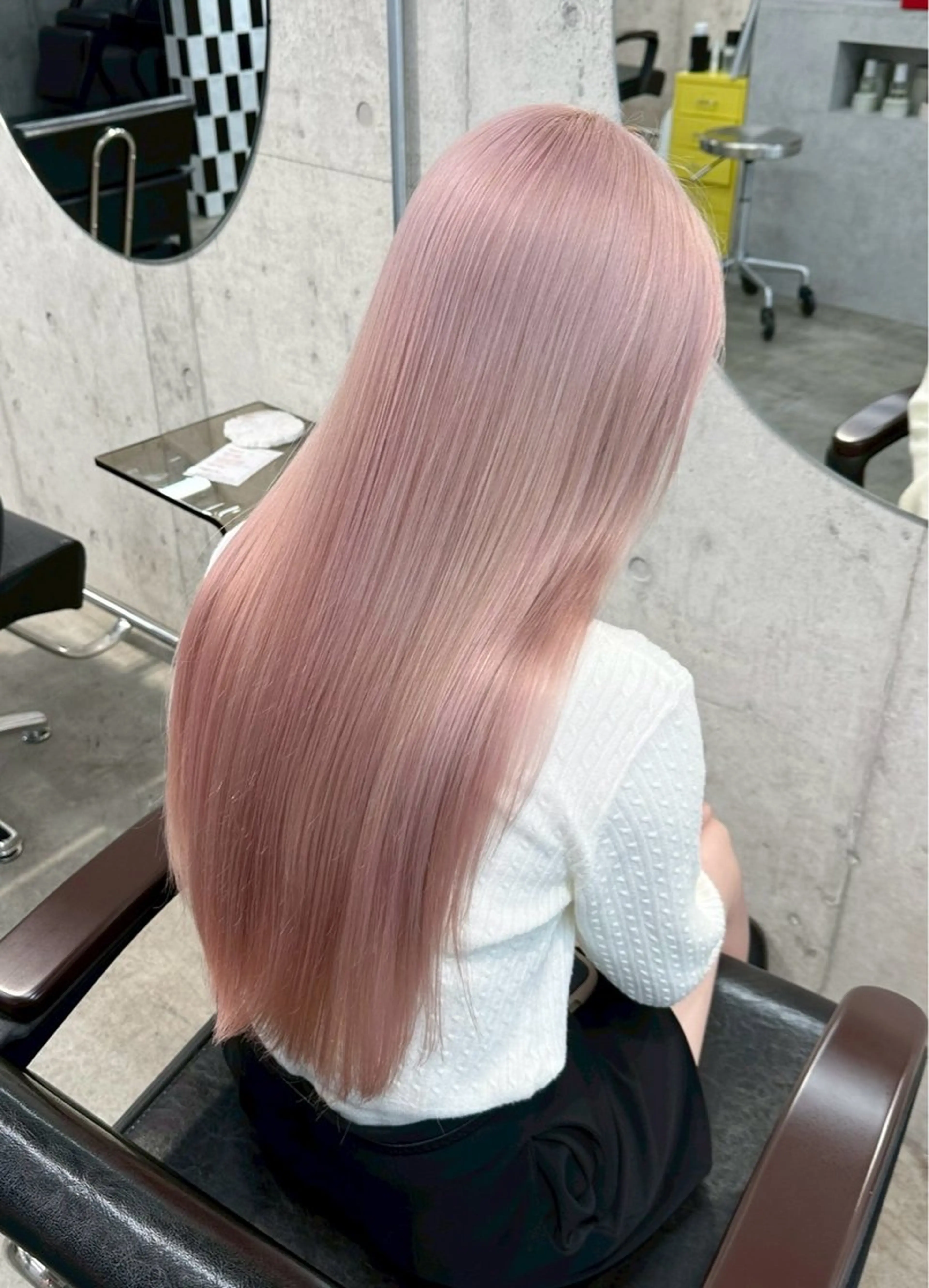 カラー ⭐️ハイトーン⭐️ 💕SAKURA💕のヘアスタイル