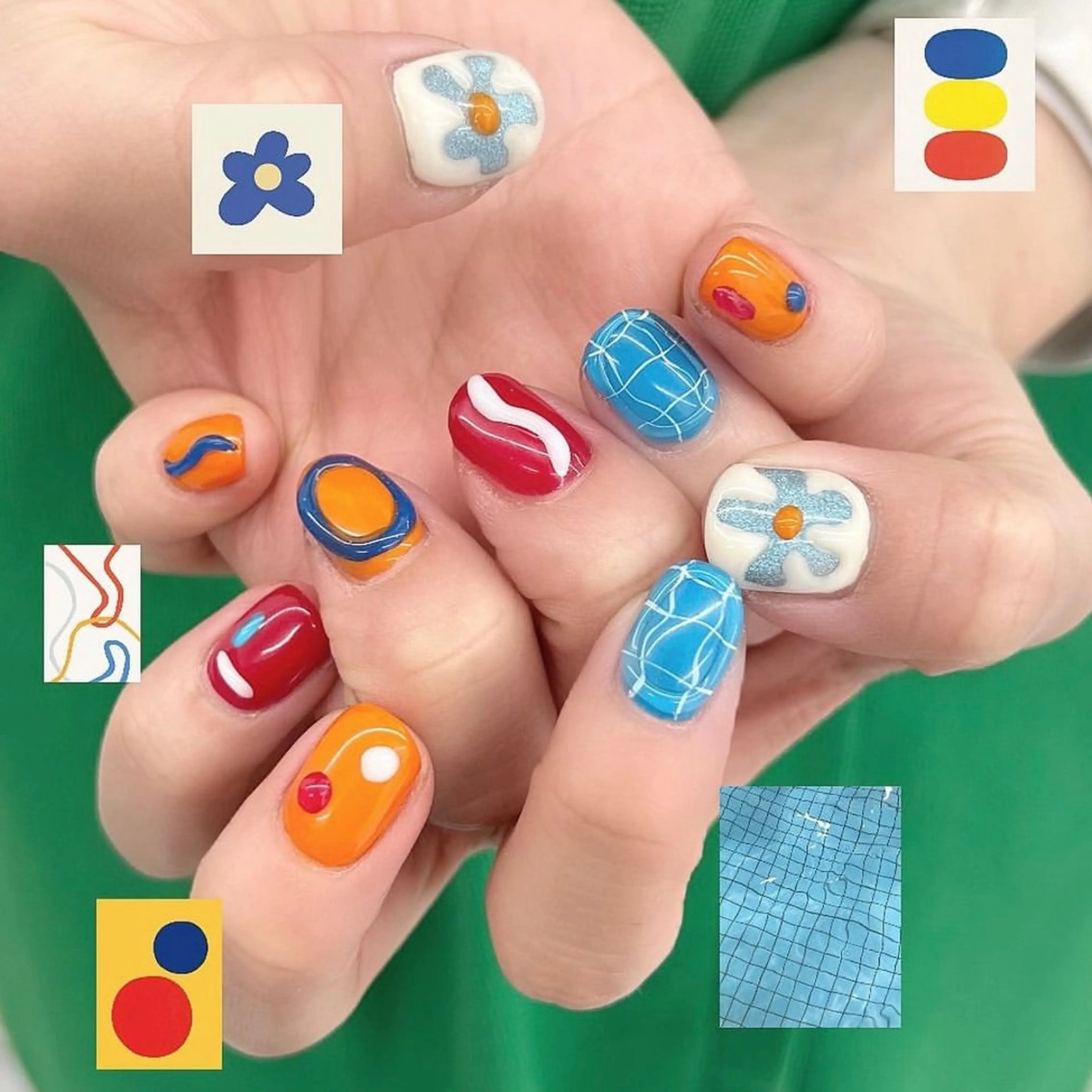 ネイル ハンドネイル 🪐富島彩夏 /海外nail🪐のネイルデザイン