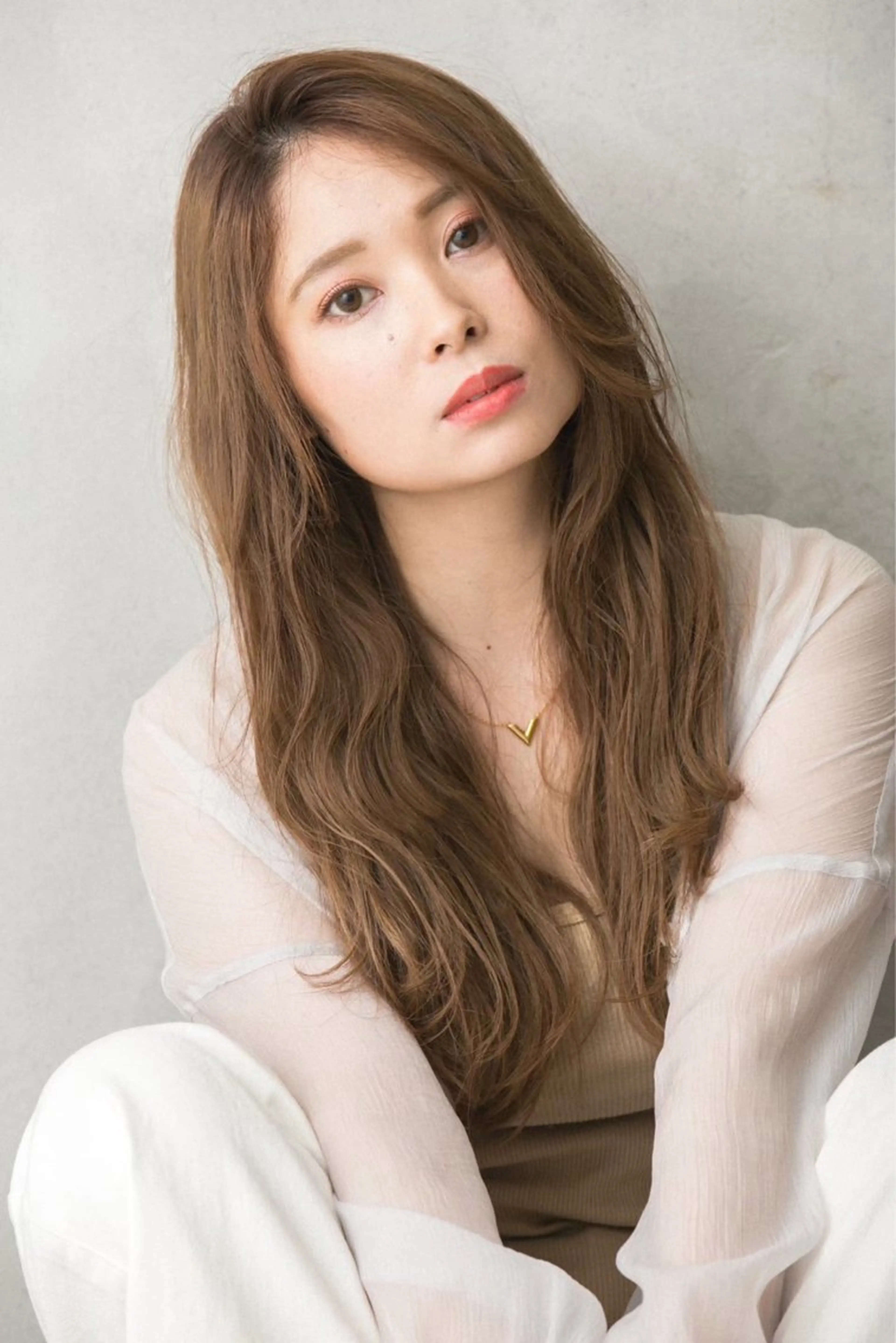 ロング カラー ロング amble luxe 髪質改善 💕のヘアスタイル
