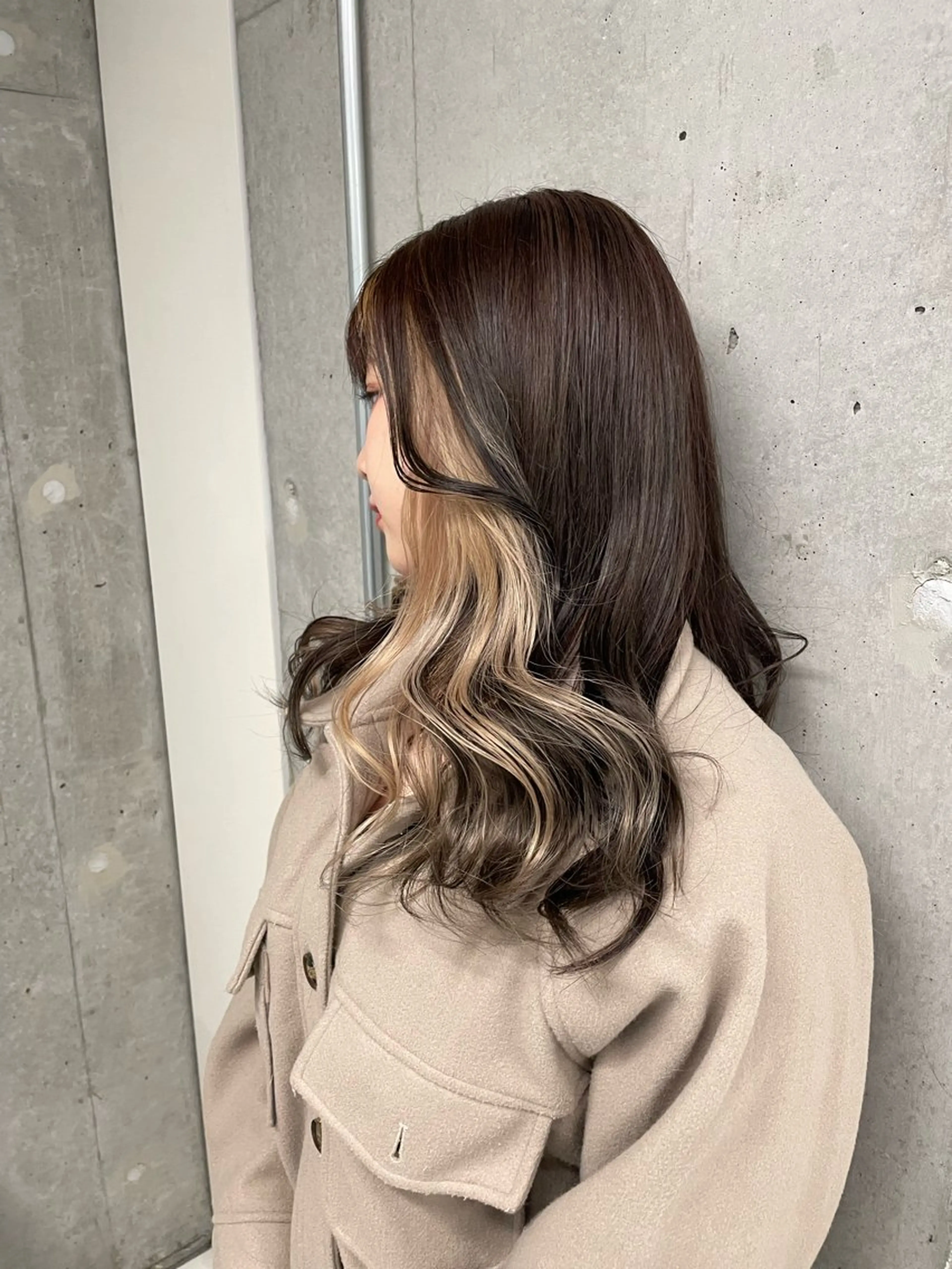 ロング カラー ブリーチ ヘアカラー ハイトーン/ボブ /HBL/AYUNAのヘアスタイル