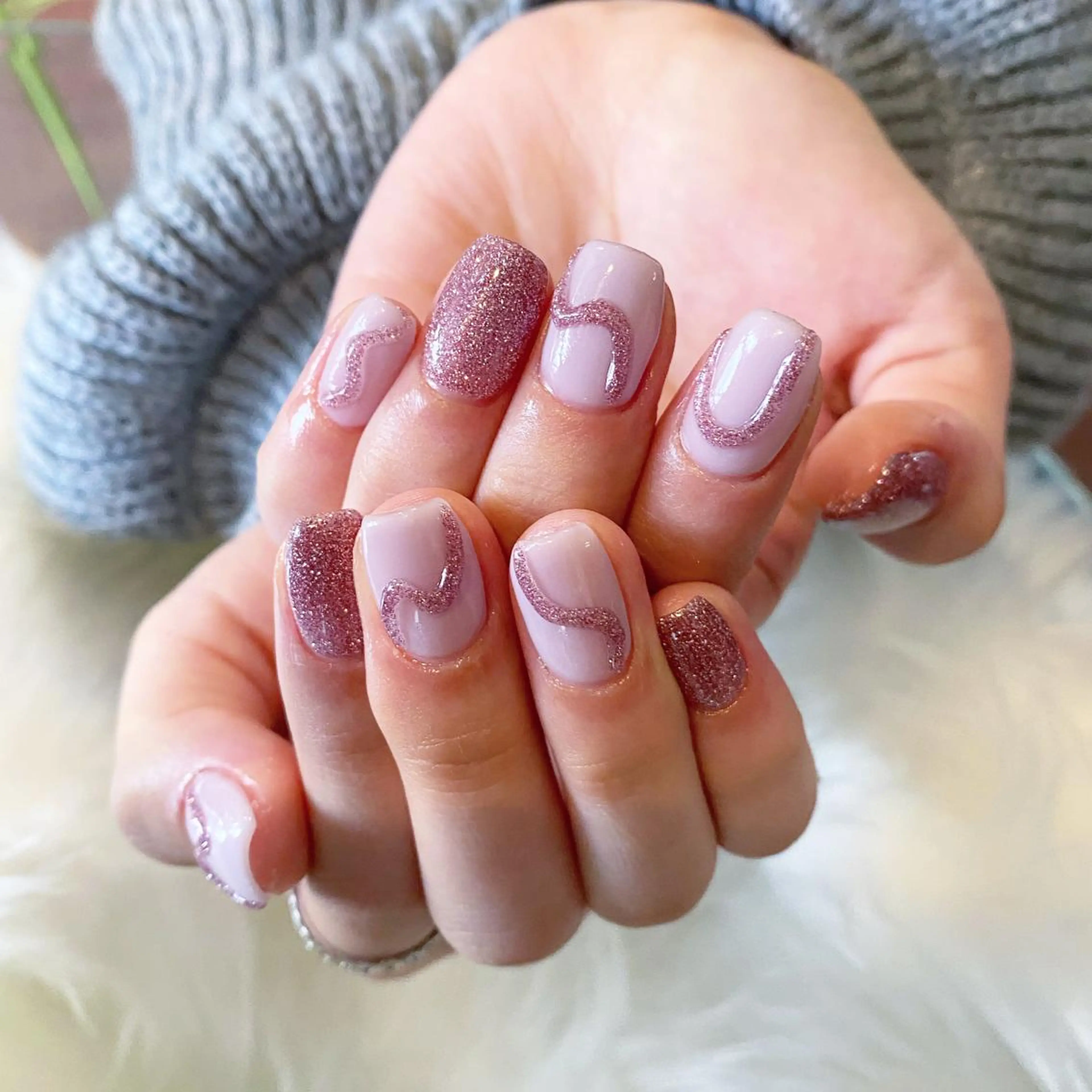 ネイル crystal ⭐︎ colorのネイルデザイン