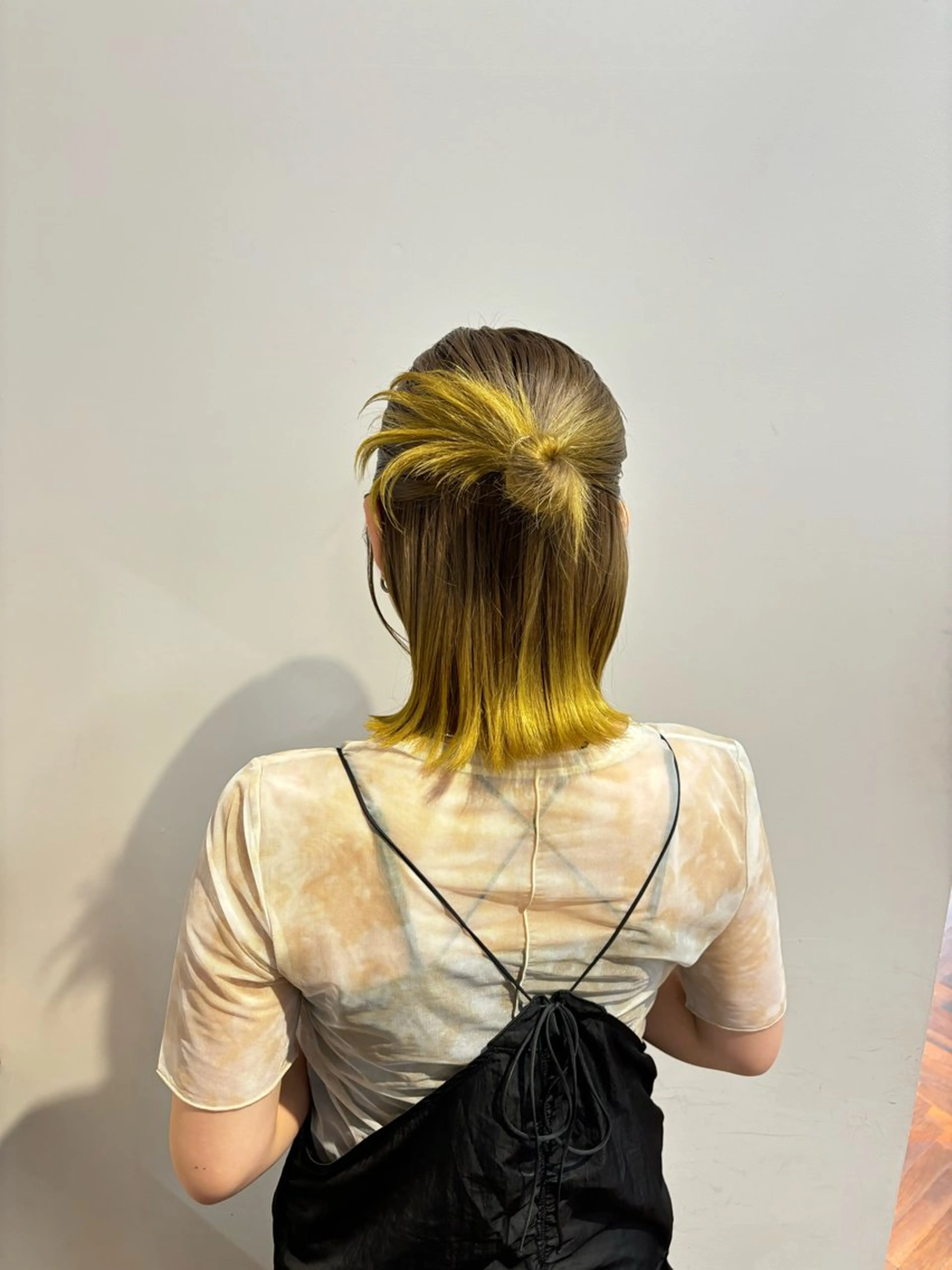 ヘアアレンジ conks所属・田中来夢 カットモデルのヘアスタイル