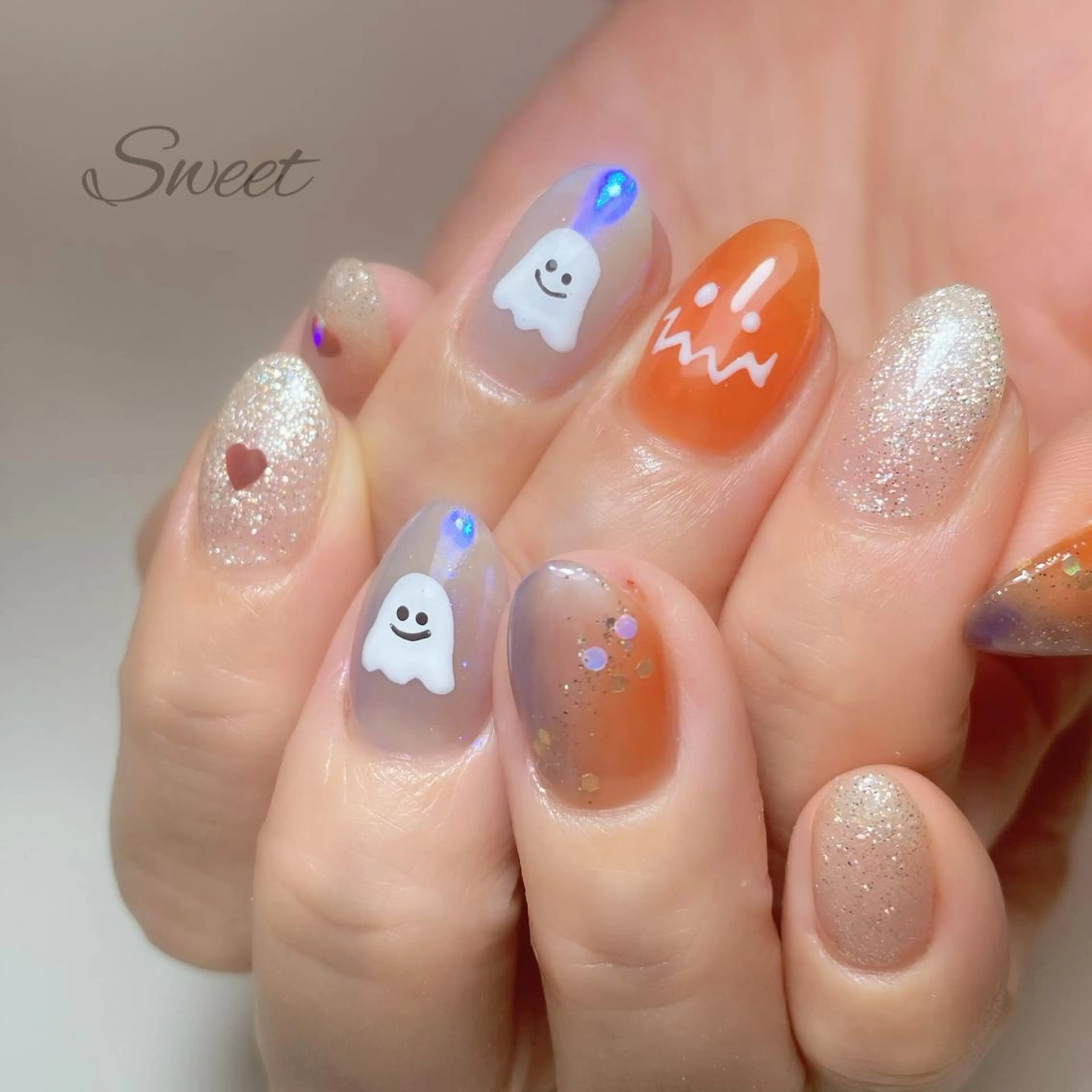 ネイル sweet 仲野陽子のネイルデザイン