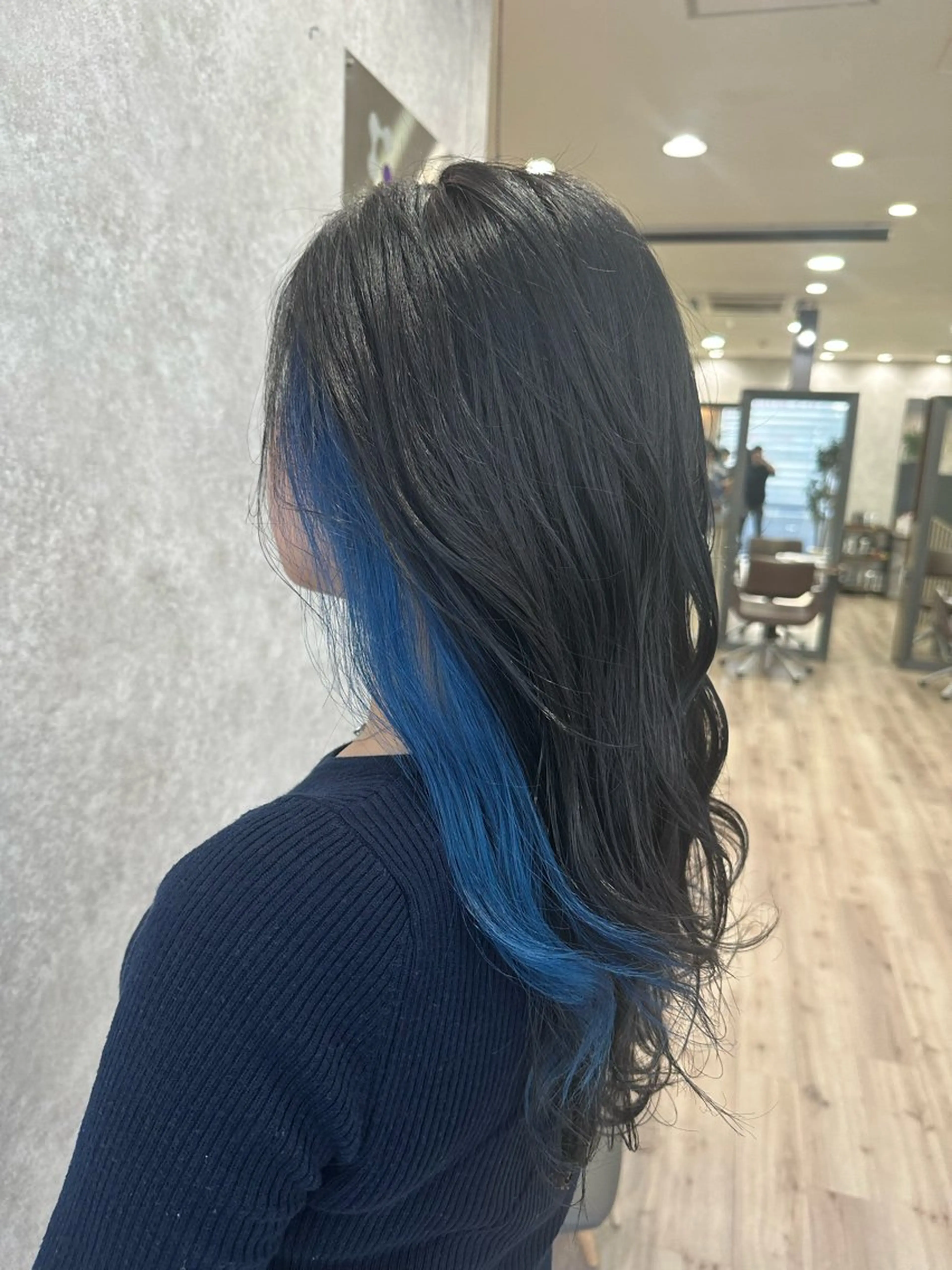 カラー ブルーカラー 平林 弥斗のヘアスタイル
