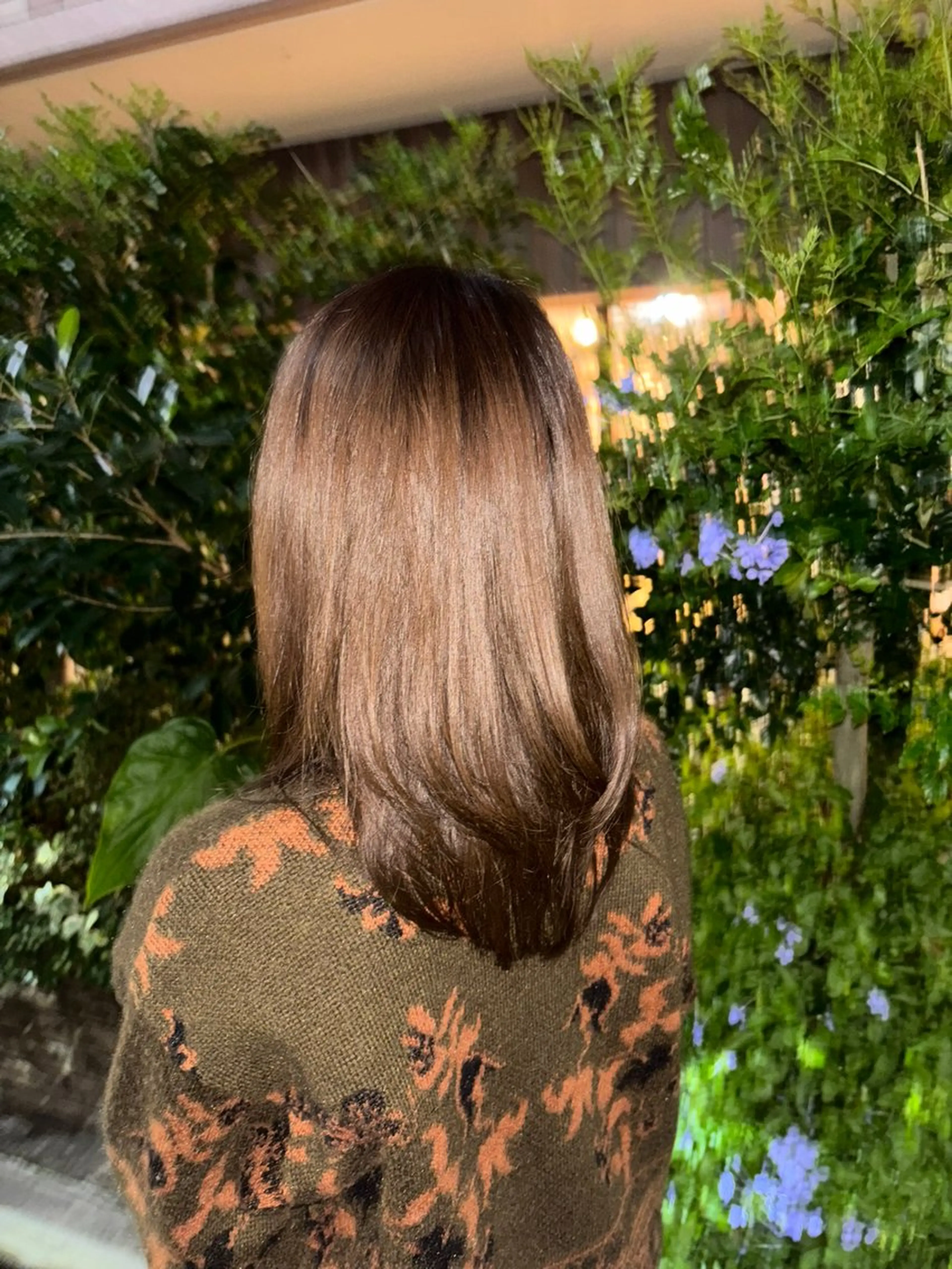 セミロング カット 角田リサ /代々木上原のヘアスタイル