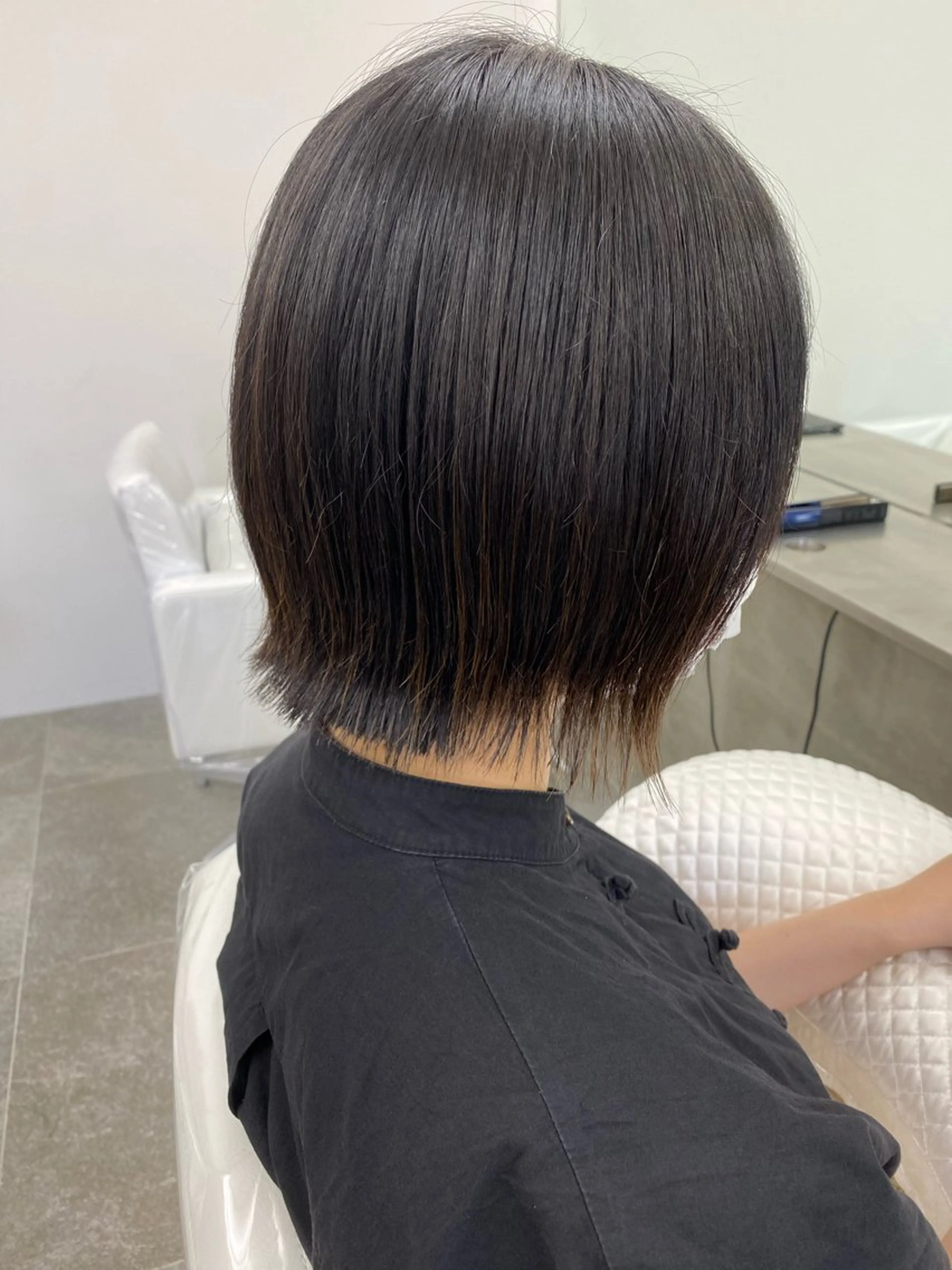 ミディアム カラー ヘアアレンジ カット ヘッドスパ 💫お呼ばれヘア💫 髪質改善✨トモエ市川のヘアスタイル