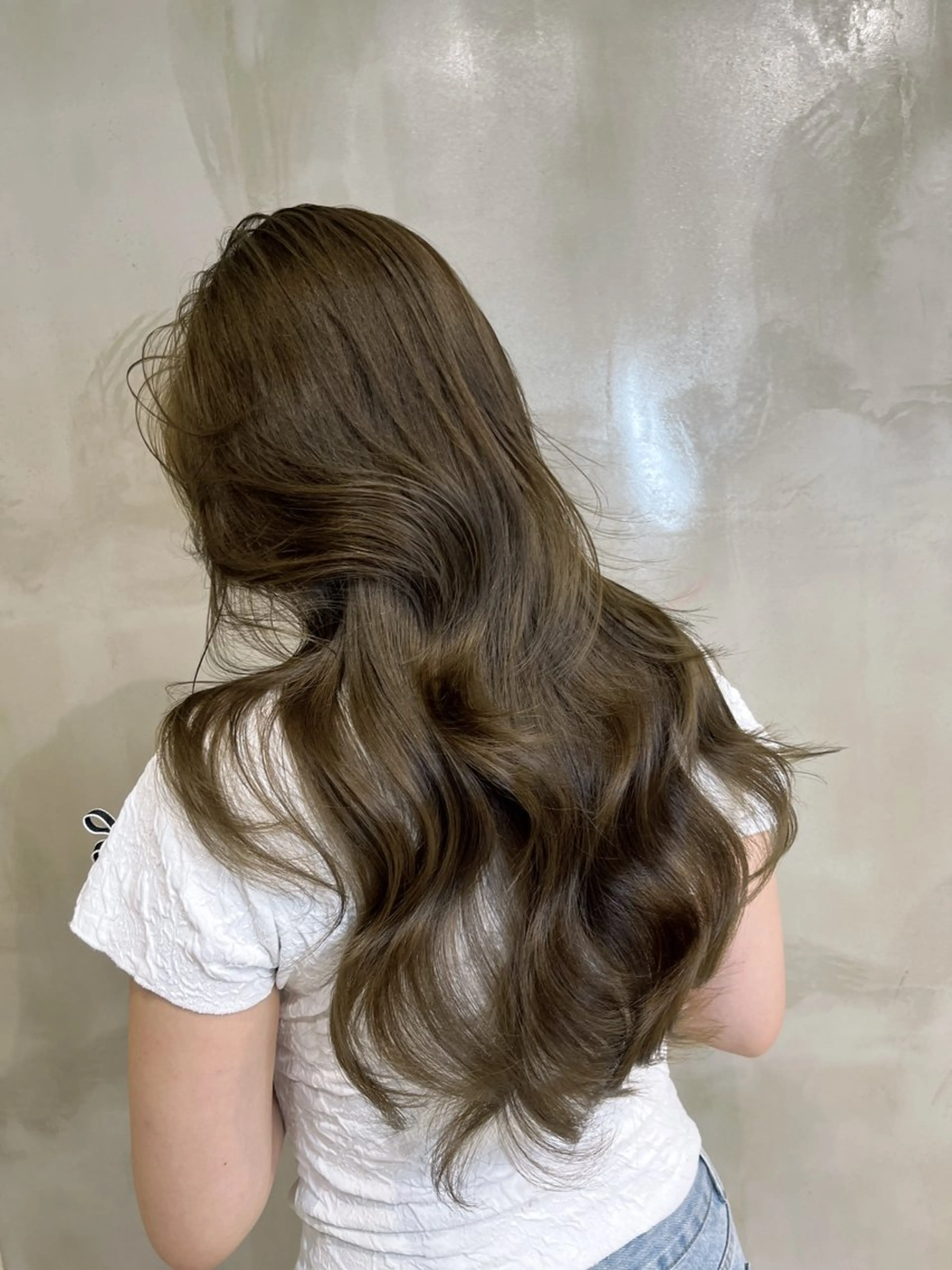 ロング カット ヘアカラー 海野翔吾🇨🇳 ワンホンレイヤーのヘアスタイル