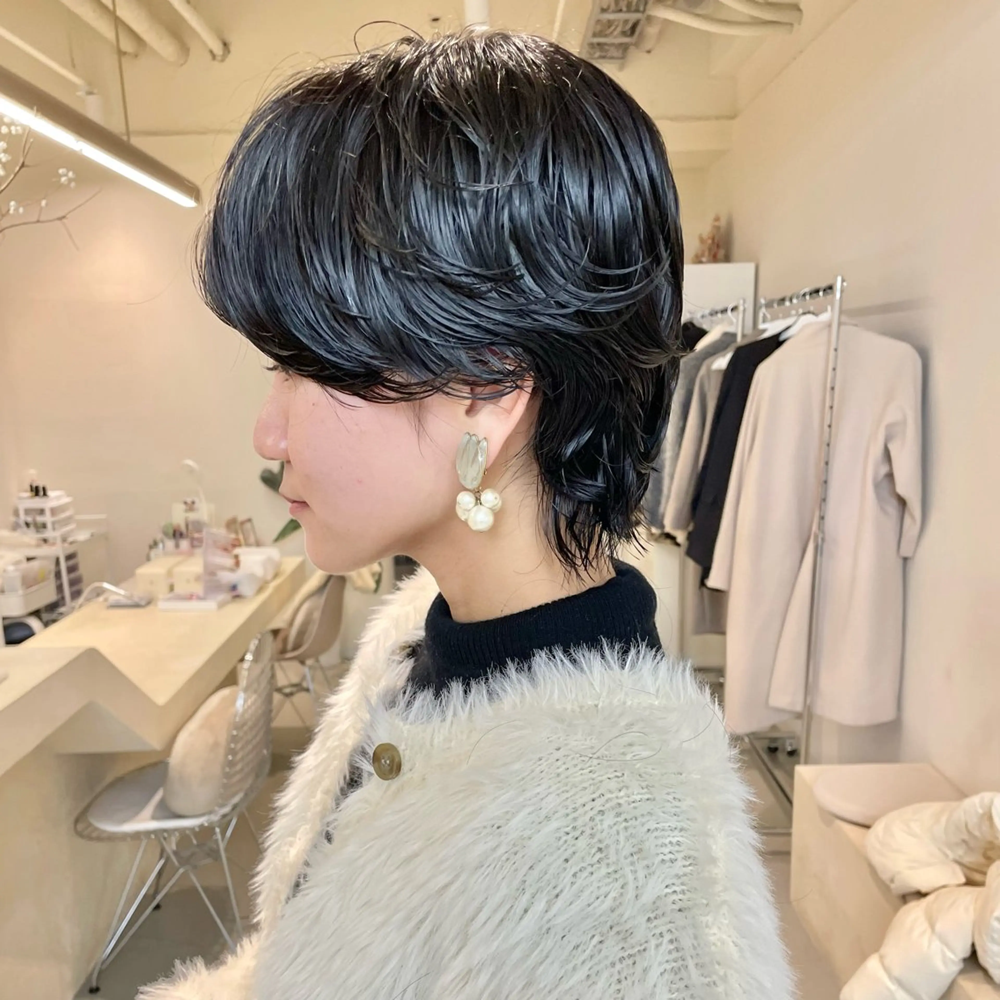 ショート パーマ ショートヘア ウルフカット カット パーマ トリートメント ショート・ボブ ・ウルフ✂︎IMAIのヘアスタイル
