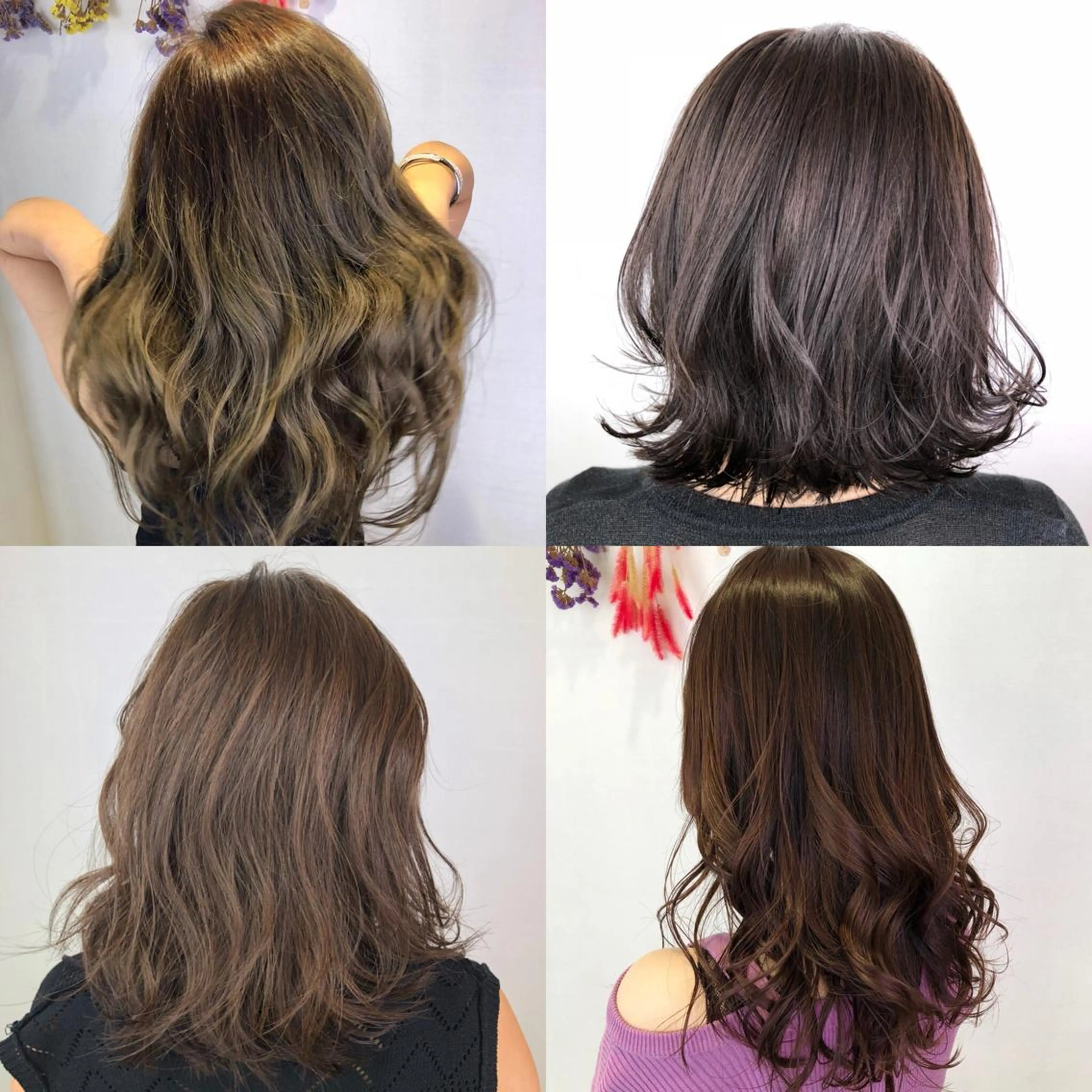 セミロング 透明感カラー✨ツヤ髪 廣畑昌志のヘアスタイル