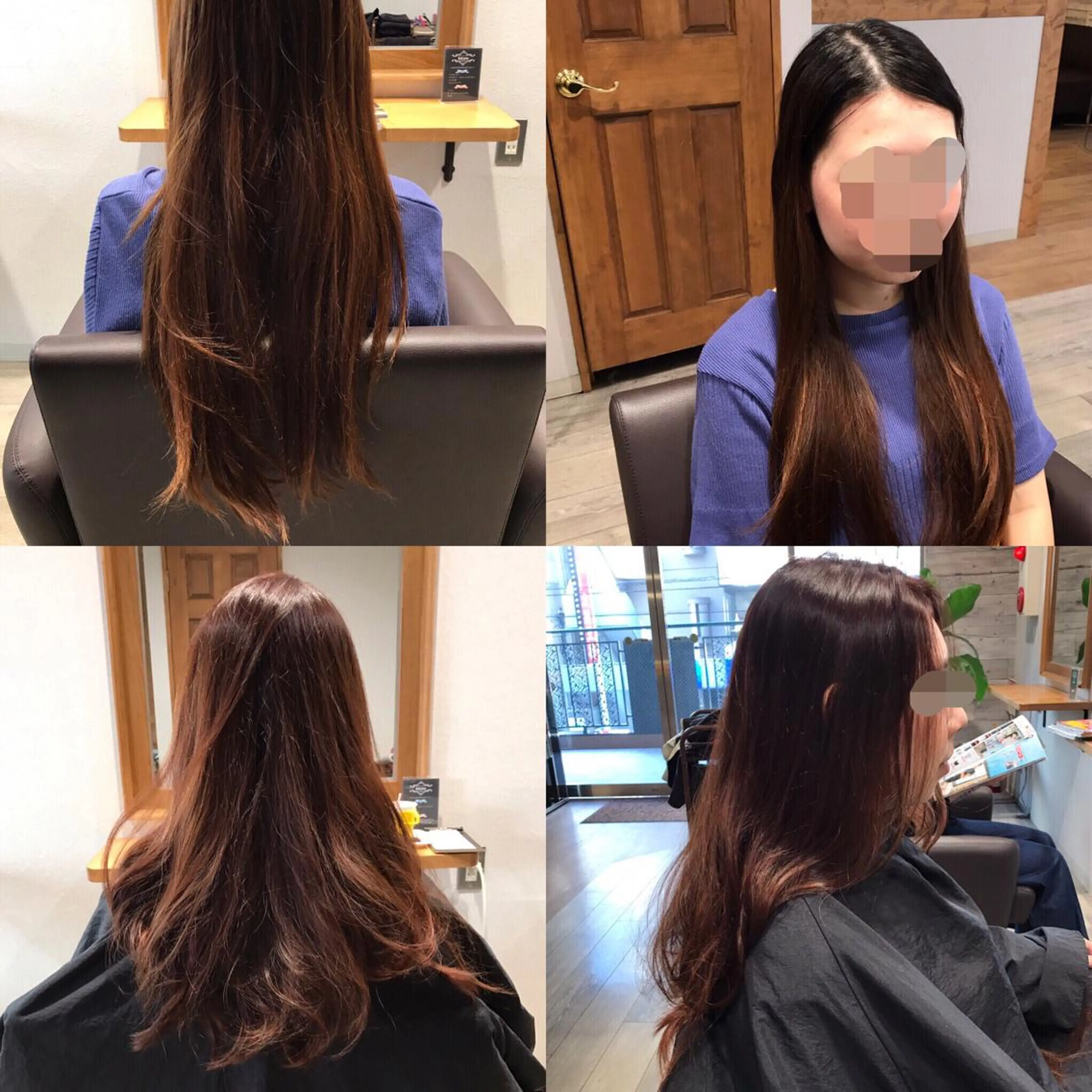 ロング カラー ピンクカラー TELA HAIR 幕張本郷所属・TELA HAIR 幕張本郷店 千尋のヘアスタイル