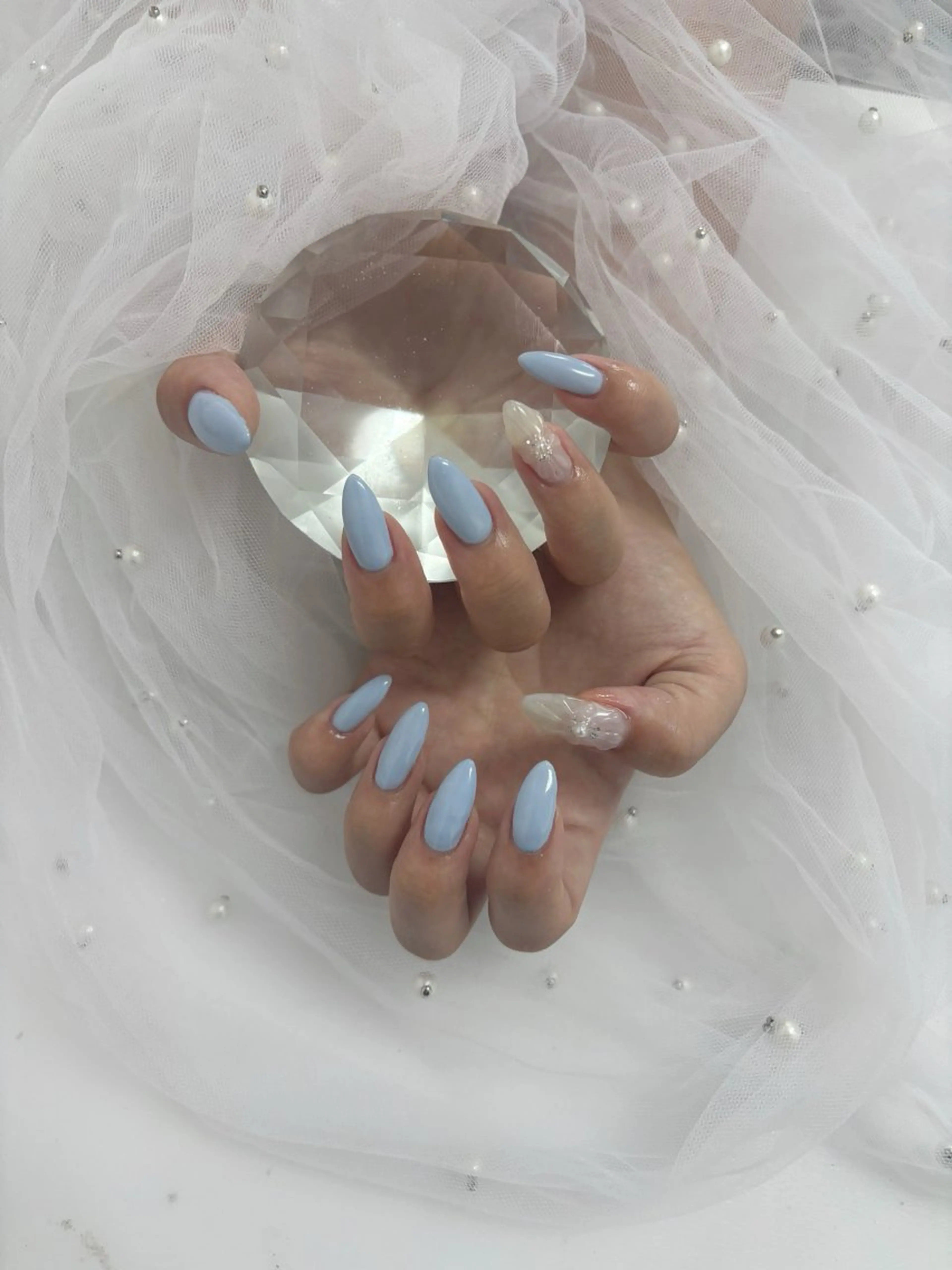 シンプル2本アート🎀(オフ込み✨)の写真