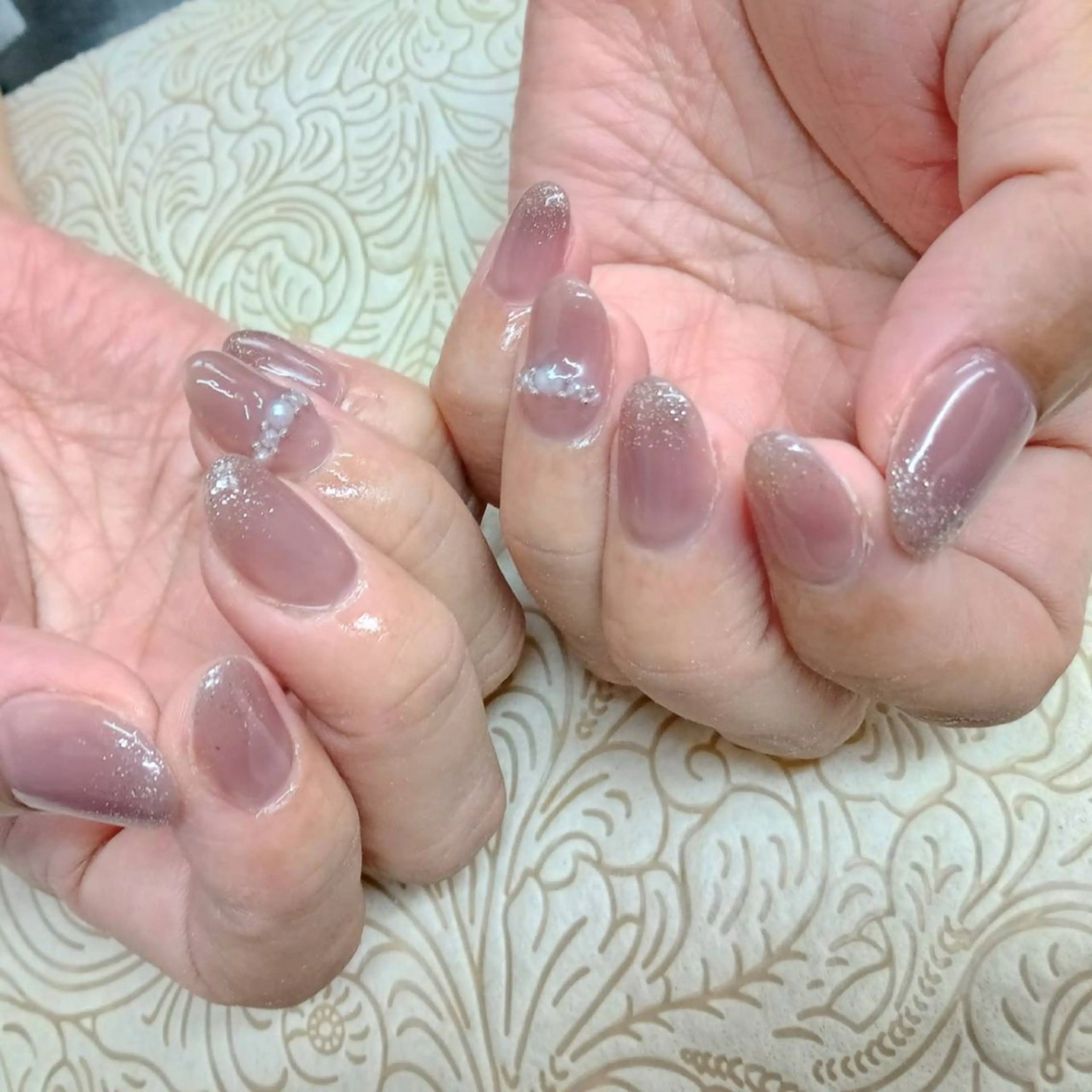 ネイル フラワーネイル precious nail room所属・precious nail roomのネイルデザイン