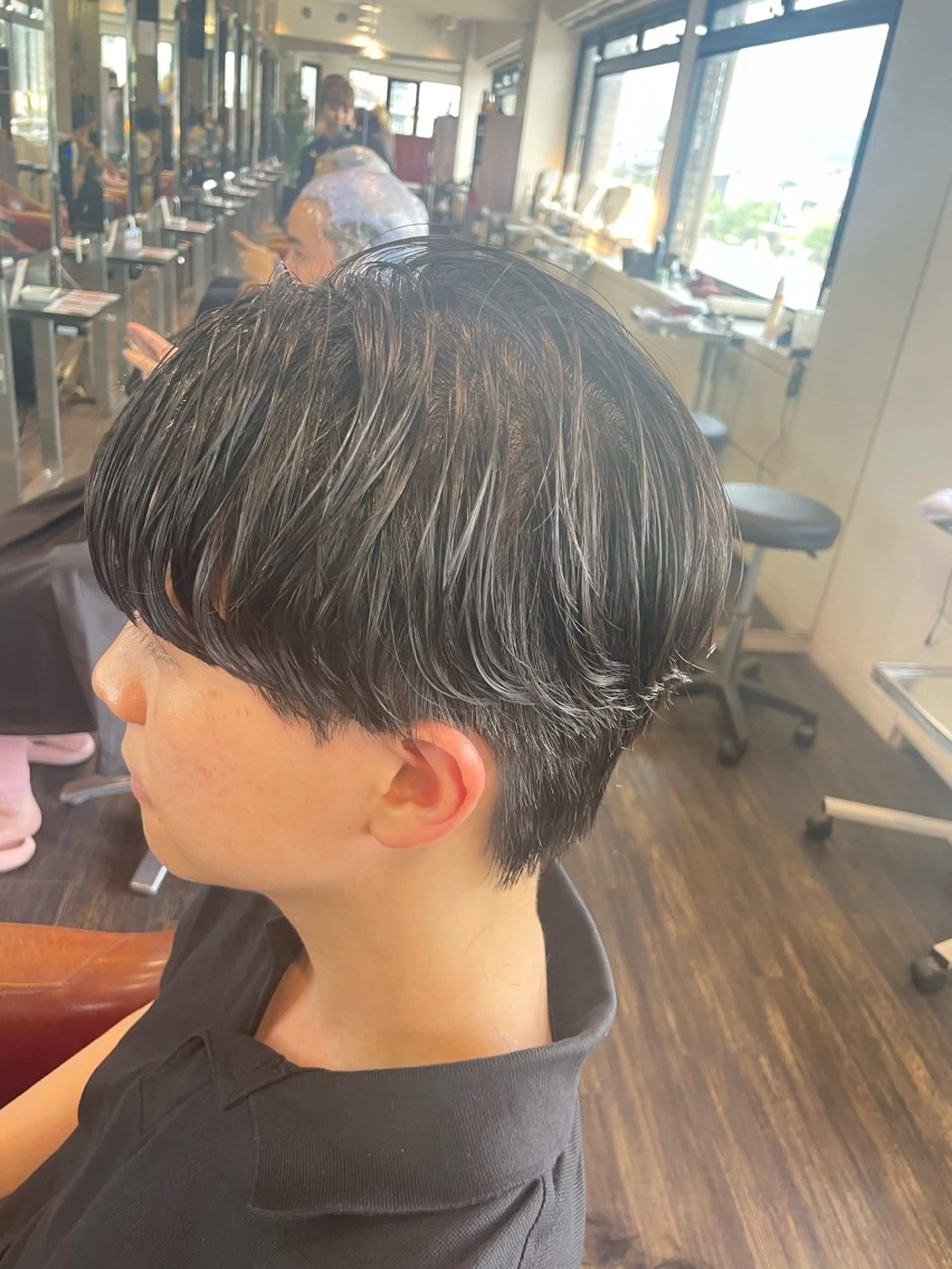 パーマ メンズ メンズ韓国風 メンズパーマ カット パーマ 佐藤 綾郁のヘアスタイル