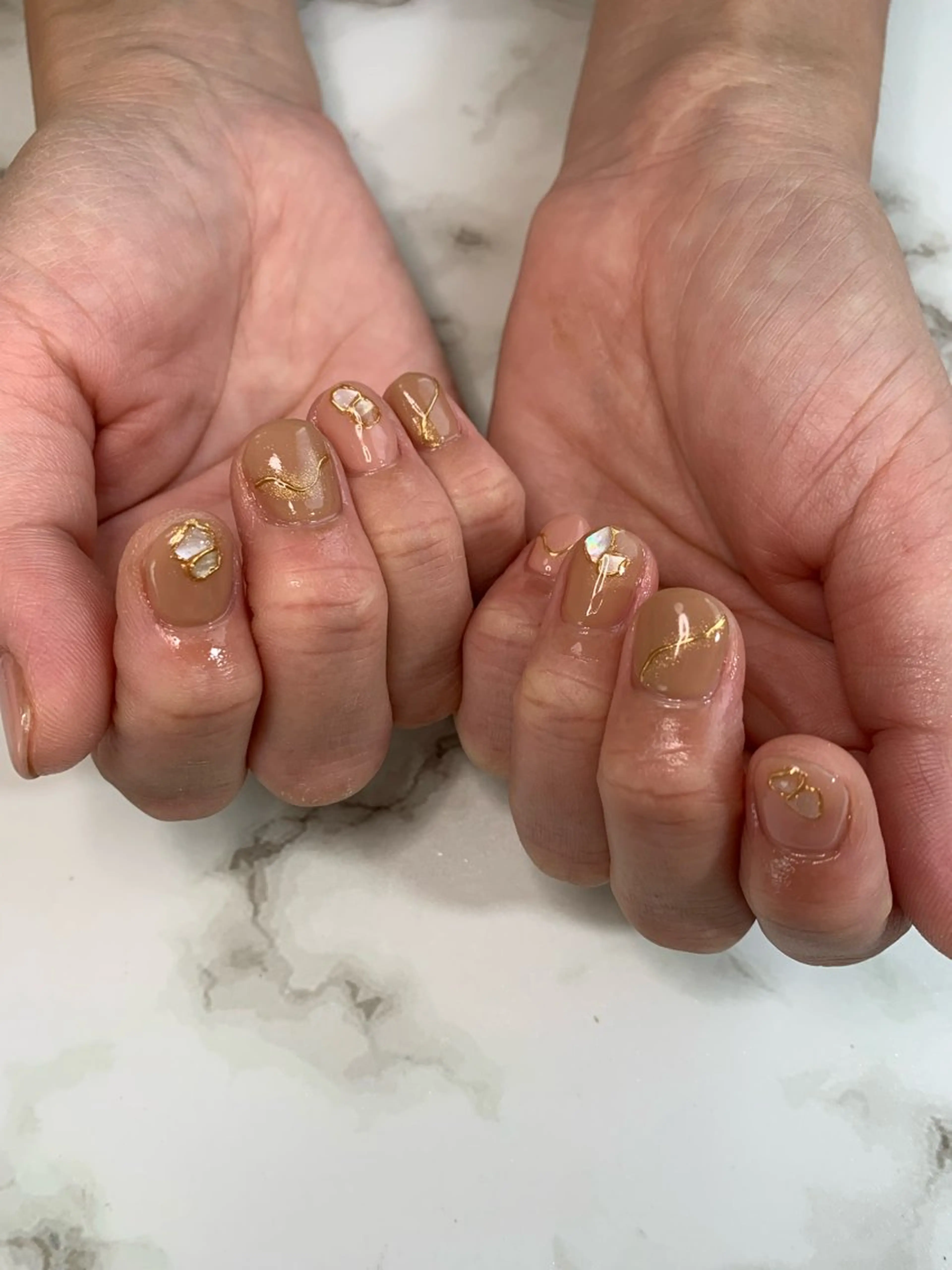 ネイル シンプルネイル 北川 恭子のネイルデザイン