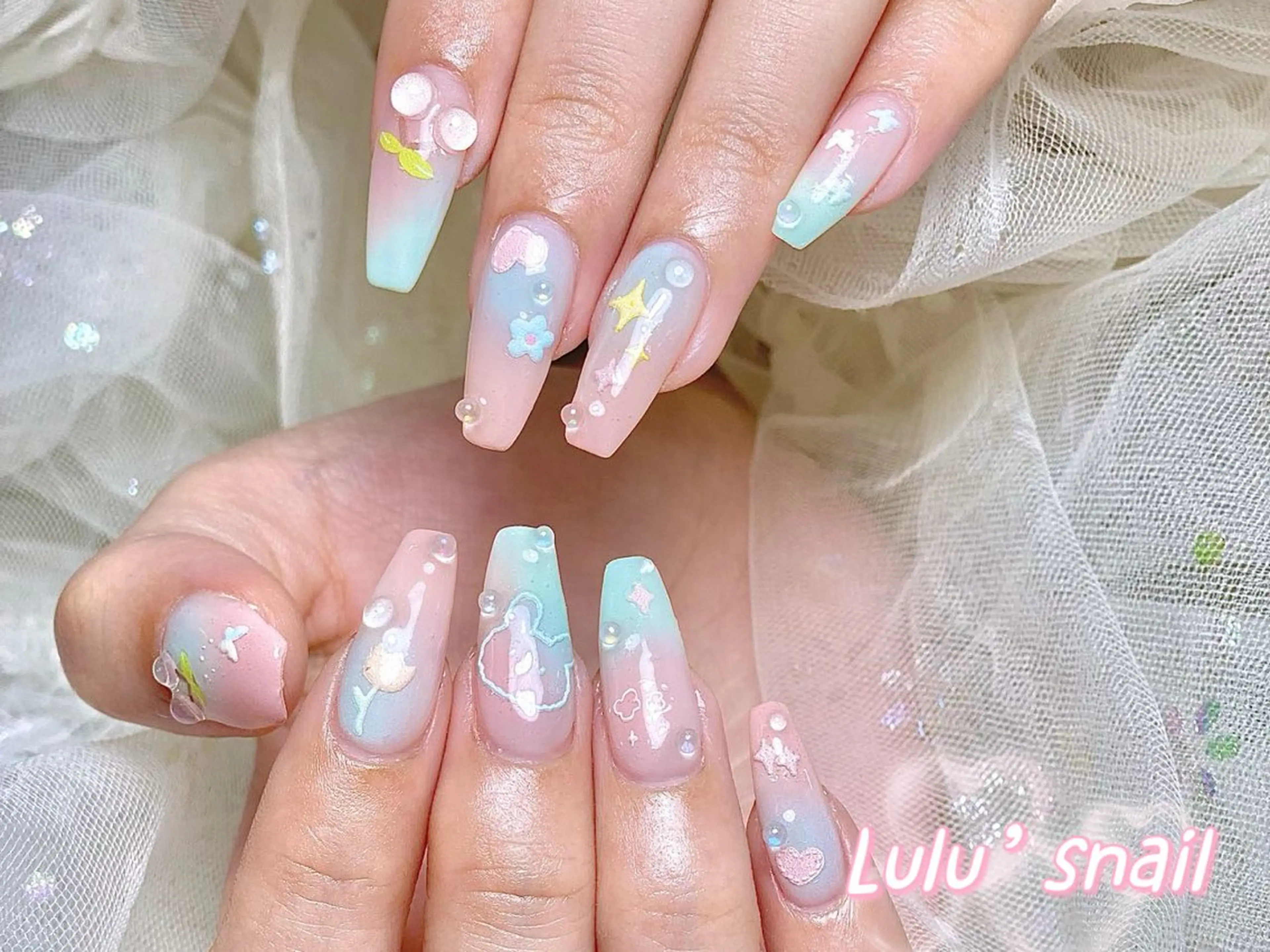 ネイル 持ち込み Lulu’s ネイルのネイルデザイン