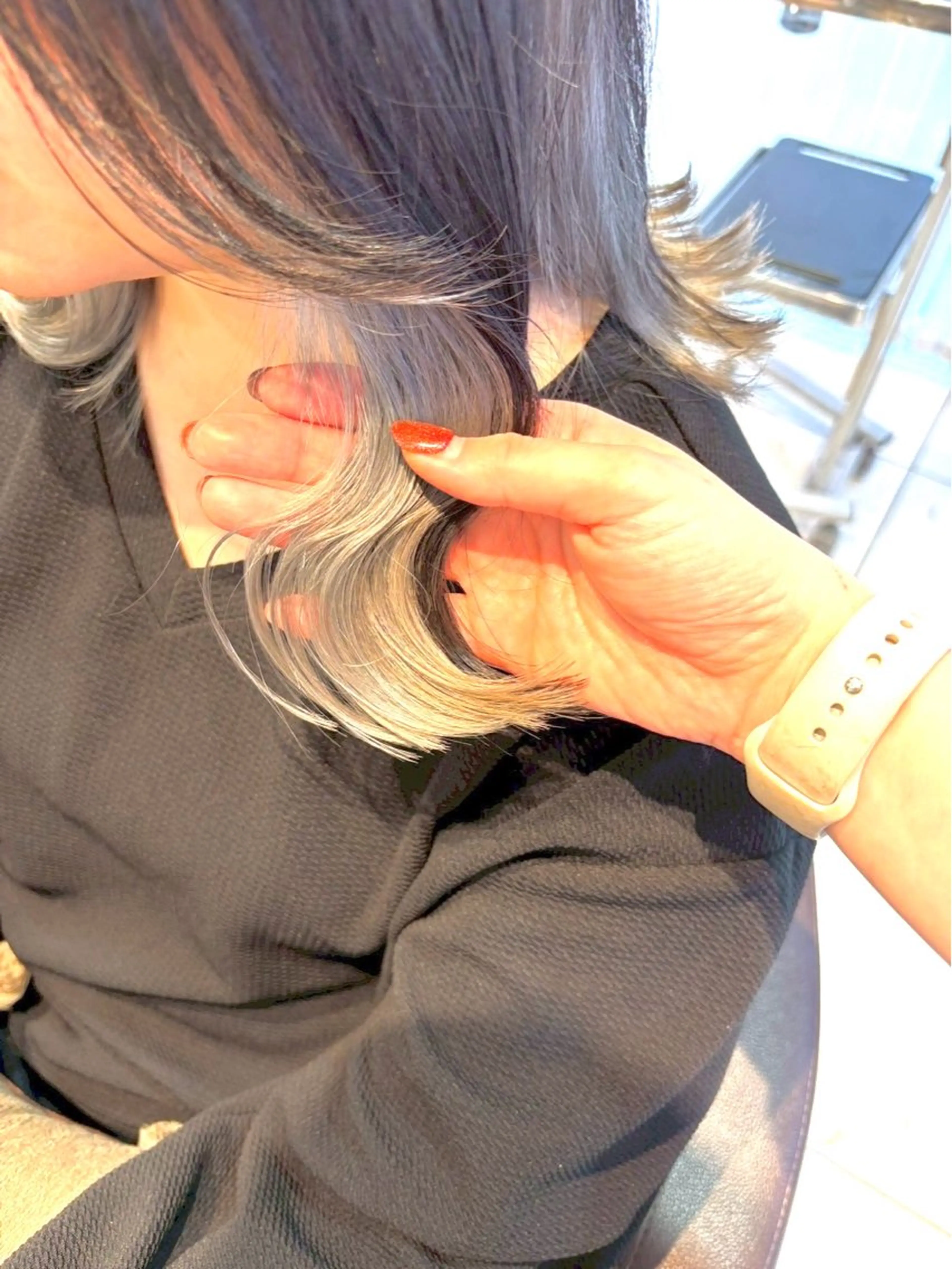 カラー 🎀カット・カラーモ デル募集中✧めい🎀のヘアスタイル