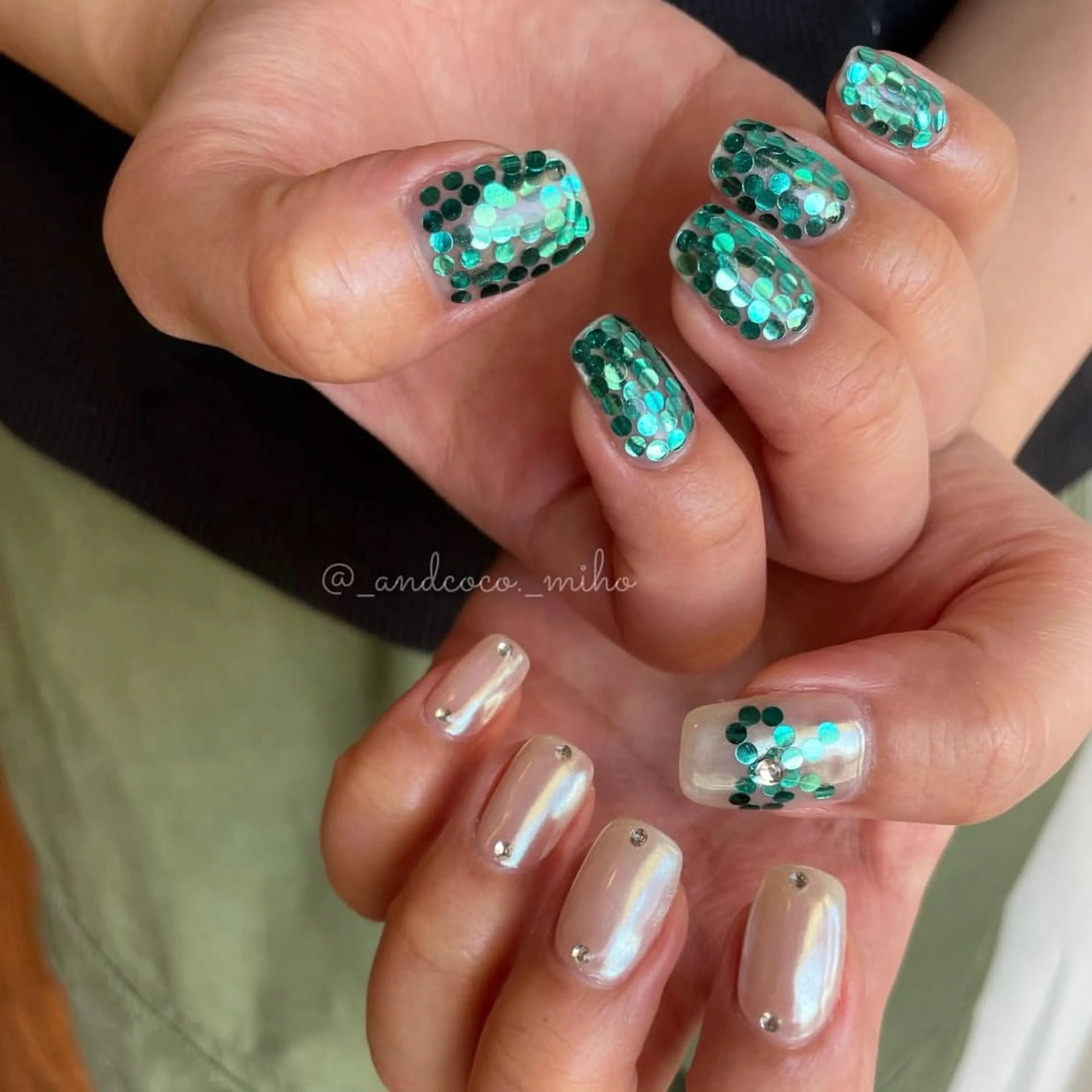 ネイル And  & coco. eyelash & nail所属・Nailist〻 mihoのネイルデザイン