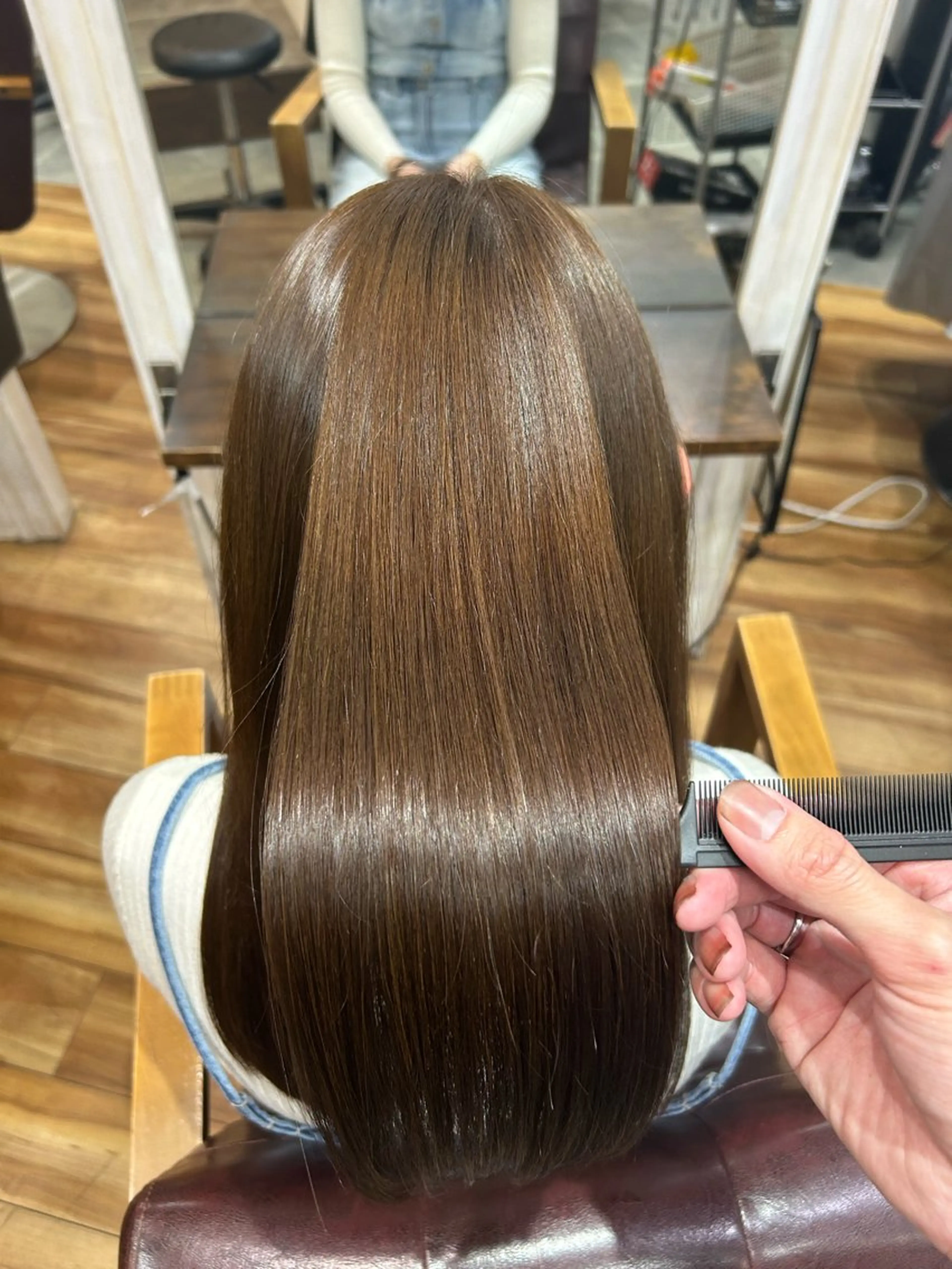 セミロング トリートメント トリートメント CECIL hair なんば店所属・メンズパーマ 艶髪☆店長☆有馬のヘアスタイル