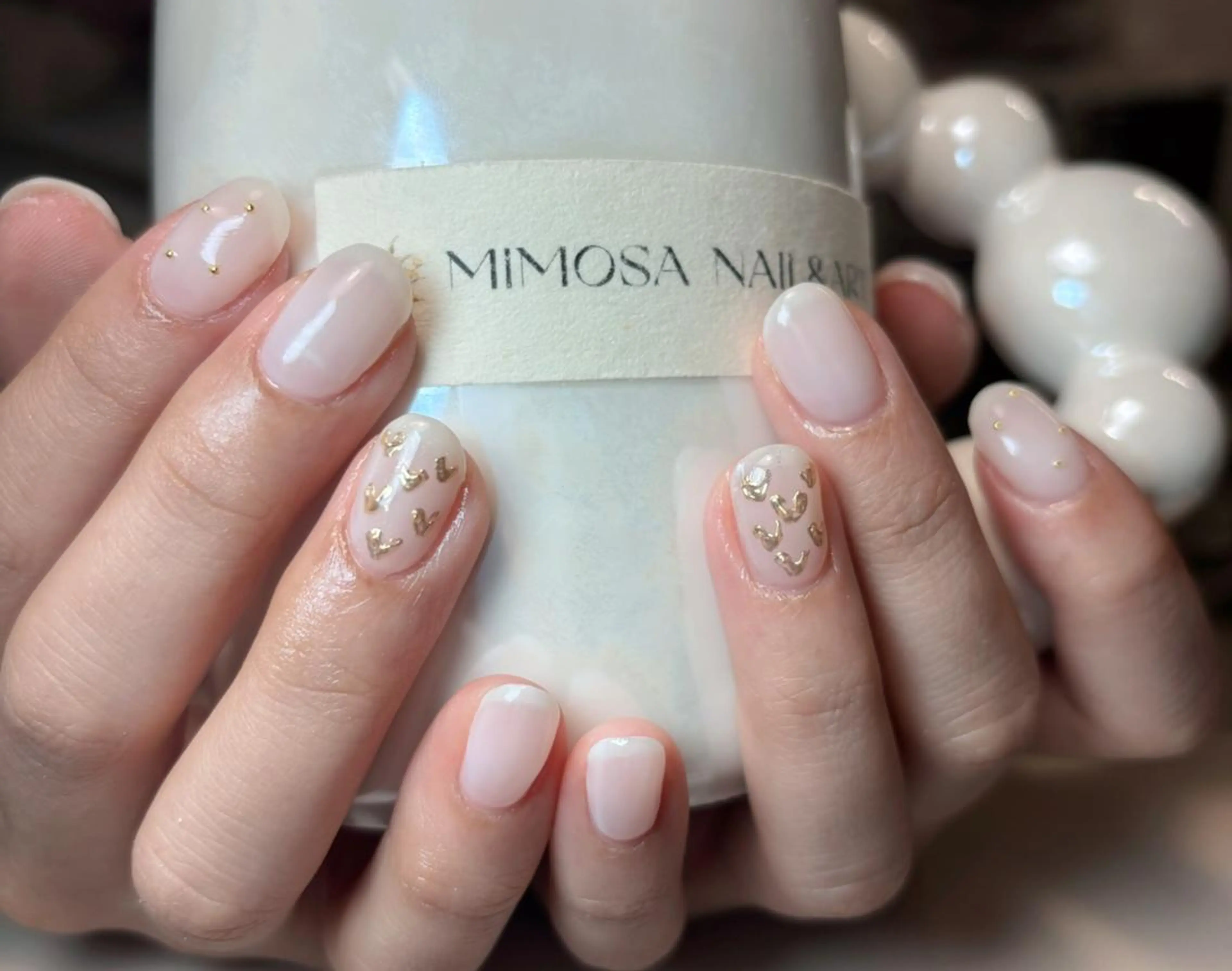 ネイル ハンドネイル 🫧Mimosa 吉祥寺のネイルデザイン