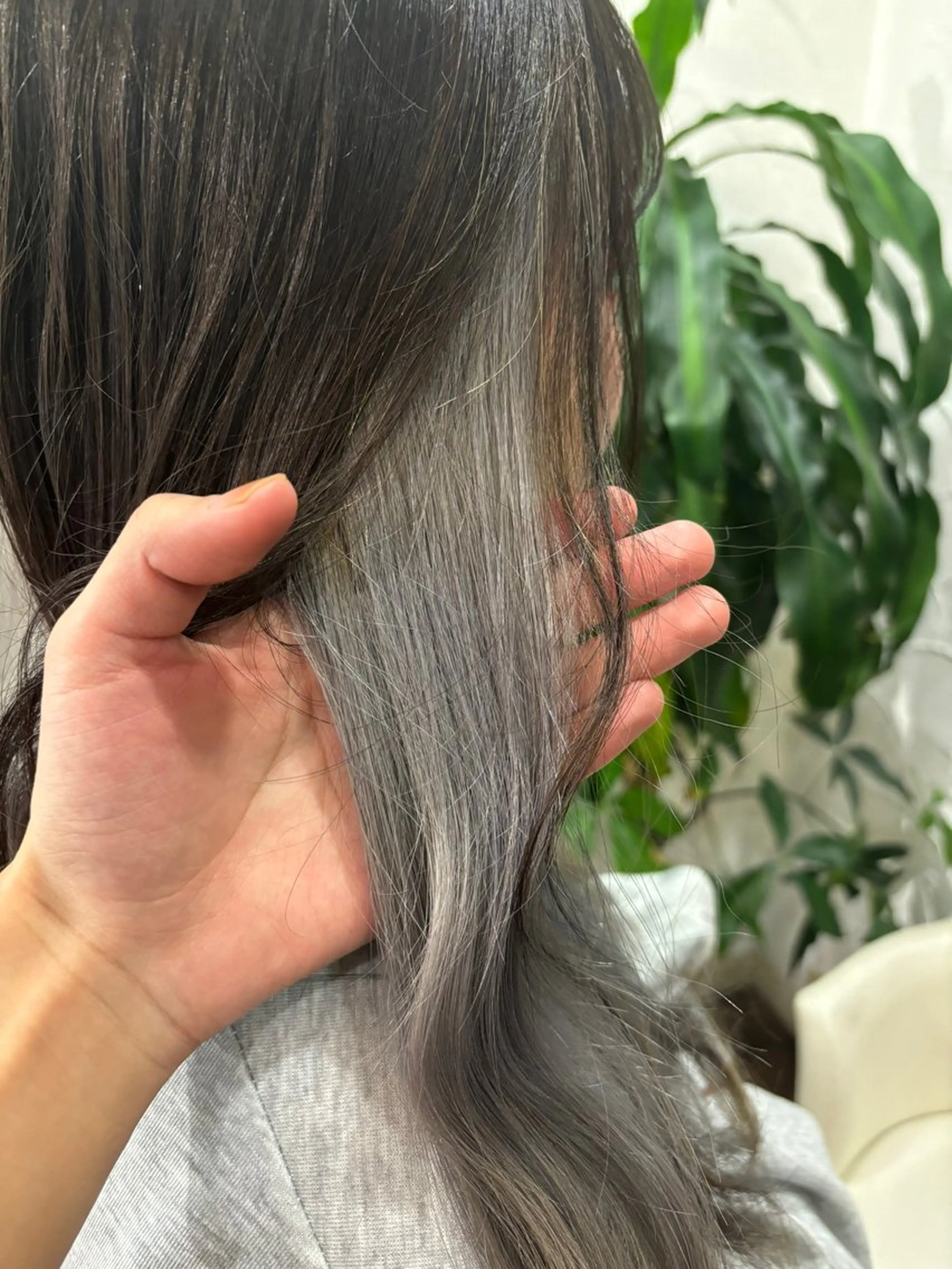 ロング カラー ブリーチ特化/透明感 カラー森山陽向のヘアスタイル