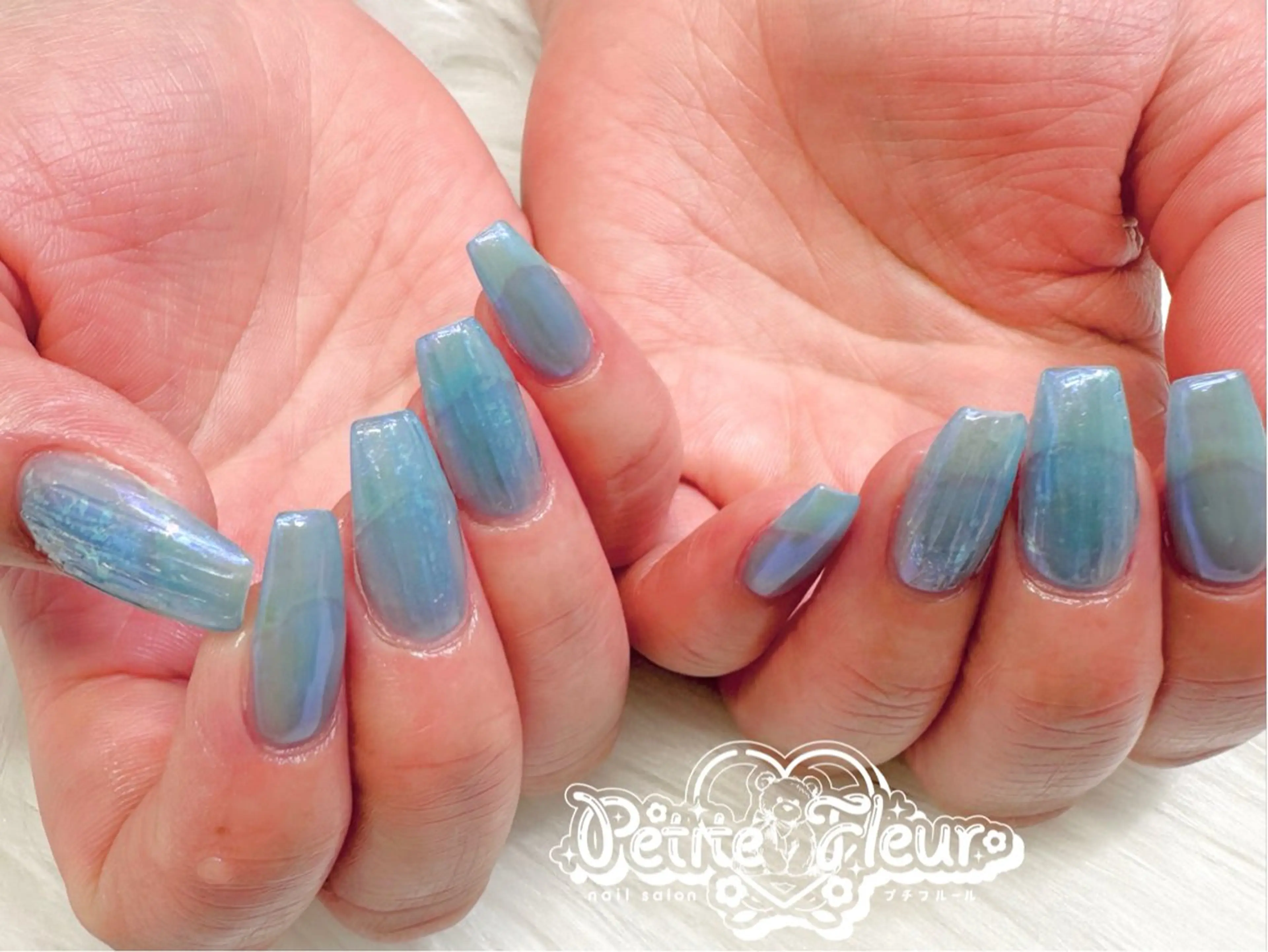 ネイル クリアネイル ❁⃘*。Petite fleur❁⃘*りさのネイルデザイン