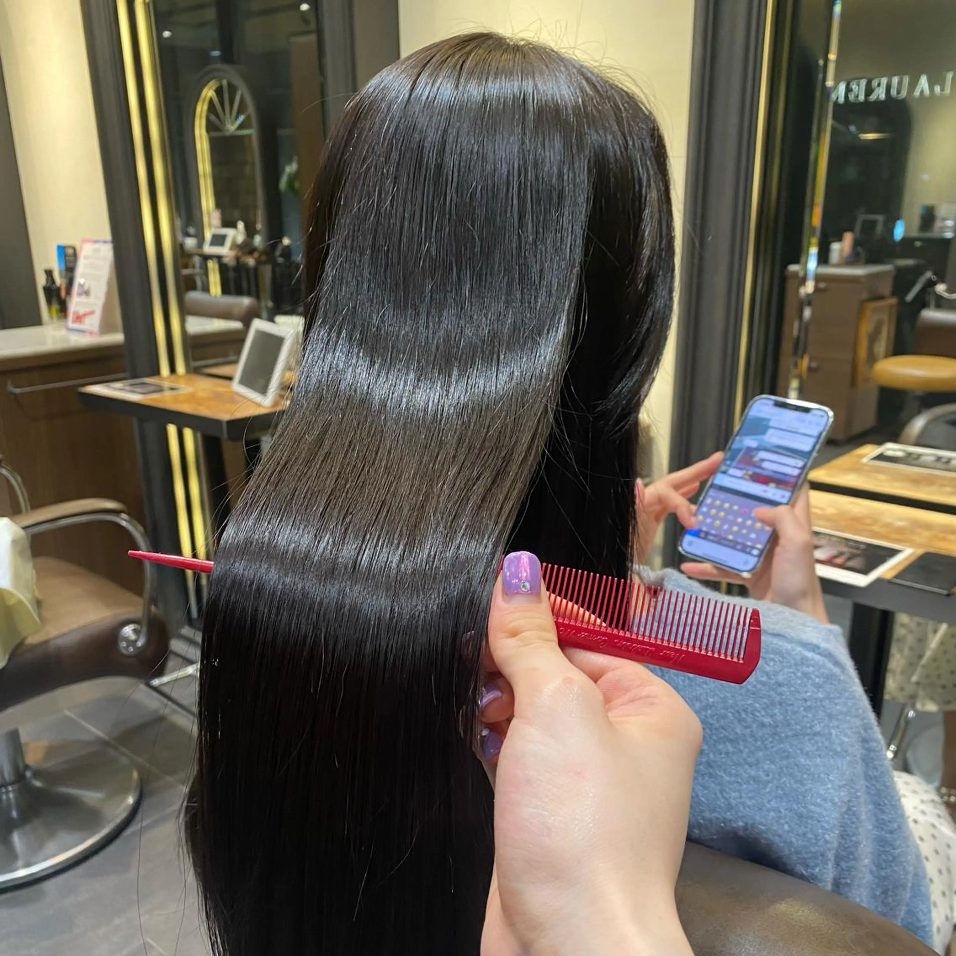 ロング トリートメント MINX 銀座店所属・MINXginza タイラミユネのヘアスタイル